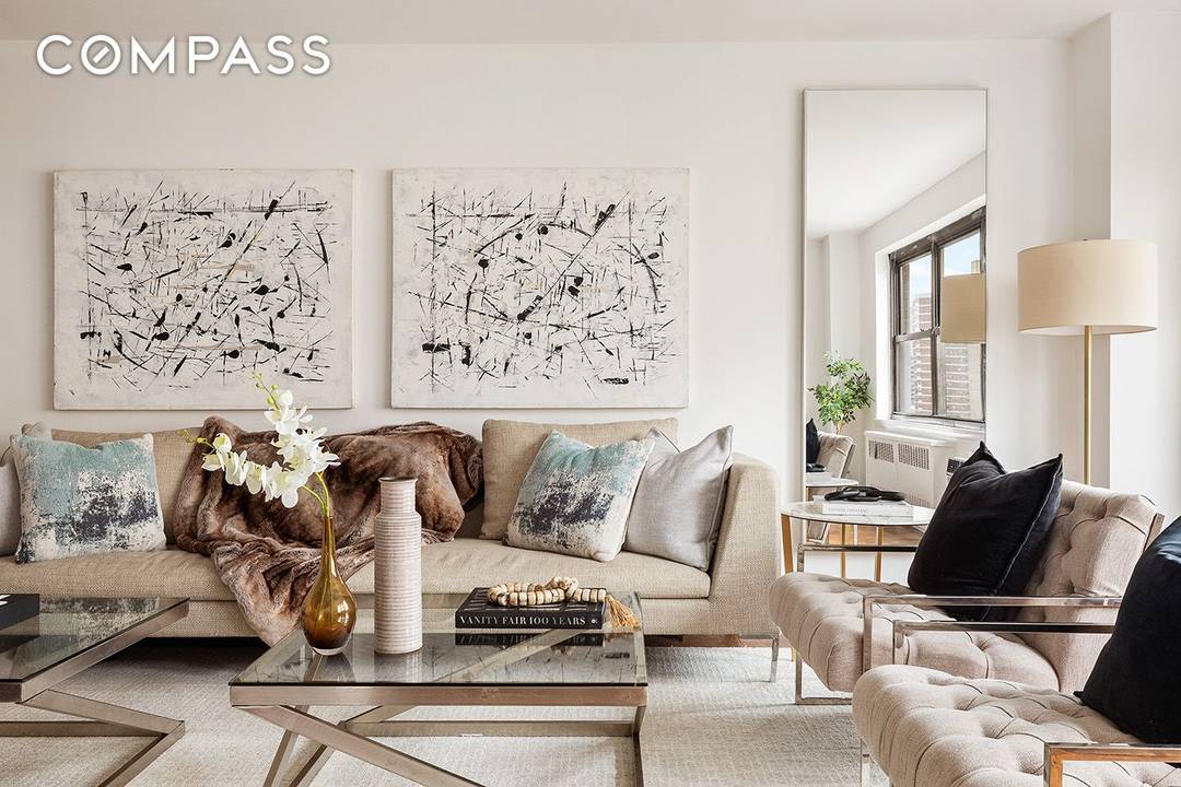 Bright Corner 2BR 2 Baths with Terrace and Renovated Kitchen at Lincoln Towers Welcome to Residence 16D at 185 West End Avenue, a spacious and sun drenched two bedroom, two ...