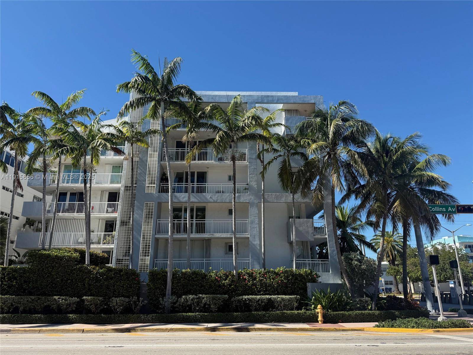 Bright amp ; spacious 2 bedroom, 2 bath condo in prime Collins Avenue location directly across the ocean !