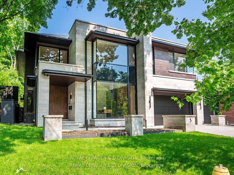 Rarely offered contemporary custom crafted home in prime Lawrence Park.