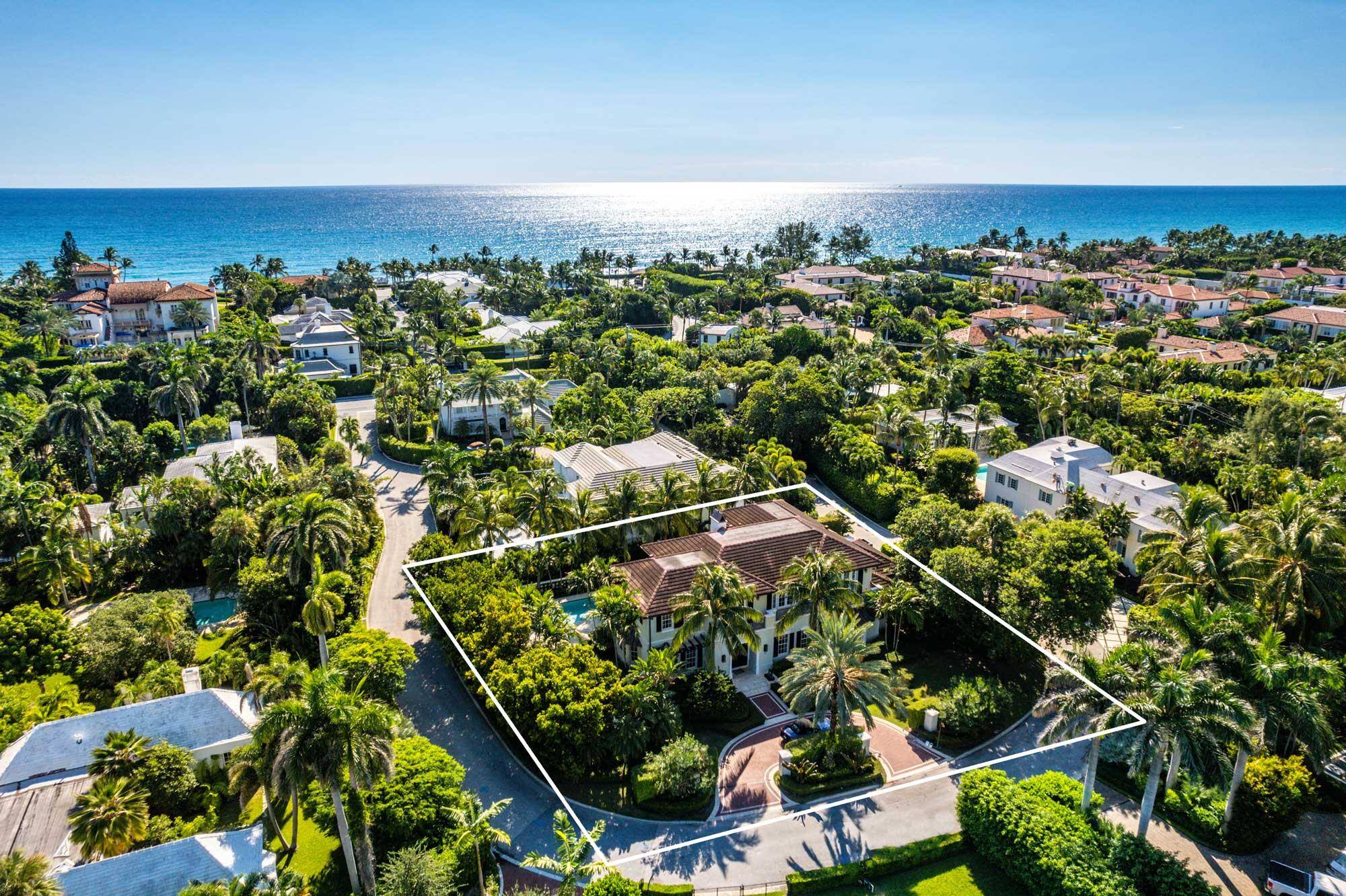 Within Minutes to Mara Lago in the Estate Section and nestled on a rare, nearly half acre lot with stunning water views, this like new home offers the perfect blend ...