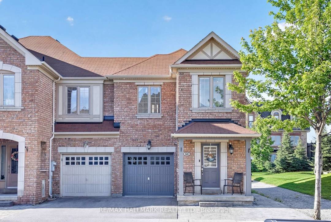 Wow Premium End Unit Townhome In The Heart Of Vellore Village Featuring A Widened Driveway amp ; Finished Basement With Separate Entrance !