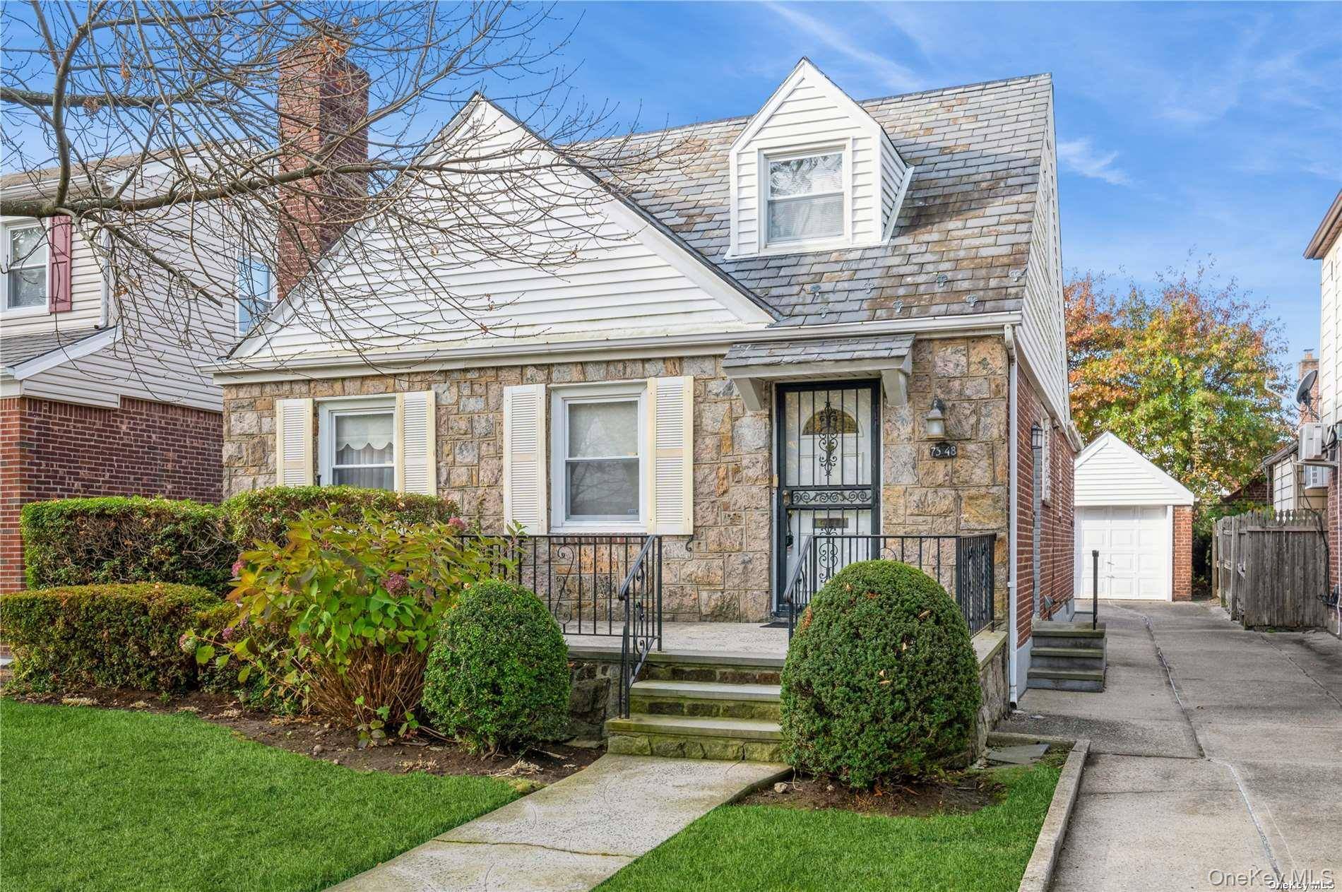 This charming brick Cape style home in Fresh Meadows, Queens is now on the market !