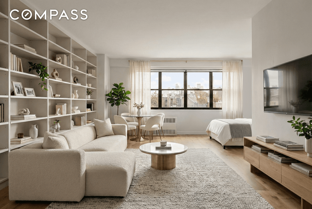 Welcome to Residence 6D, a spacious, sun filled, newly renovated alcove studio on coveted Jane Street.