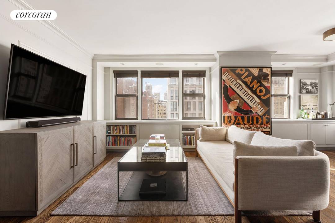 Welcome to Residence 16C at Quaker Ridge, a thoughtfully renovated two bedroom, one bath home with open city views to the west and north.