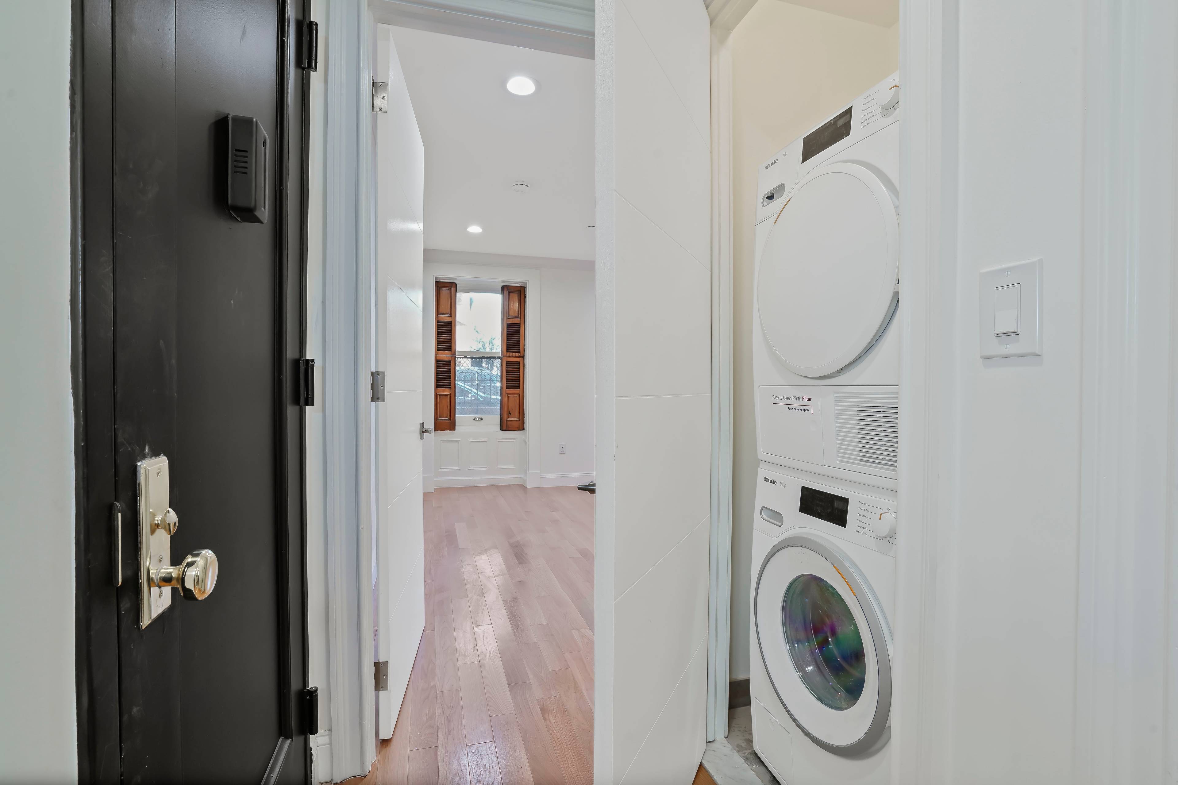 Welcome to 1 Cambridge Place, a stately 20ft wide prewar five story newly renovated brownstone, with a gracious 975sq ft garden level dwelling comprising 2 large bedrooms, 2 full windowed ...