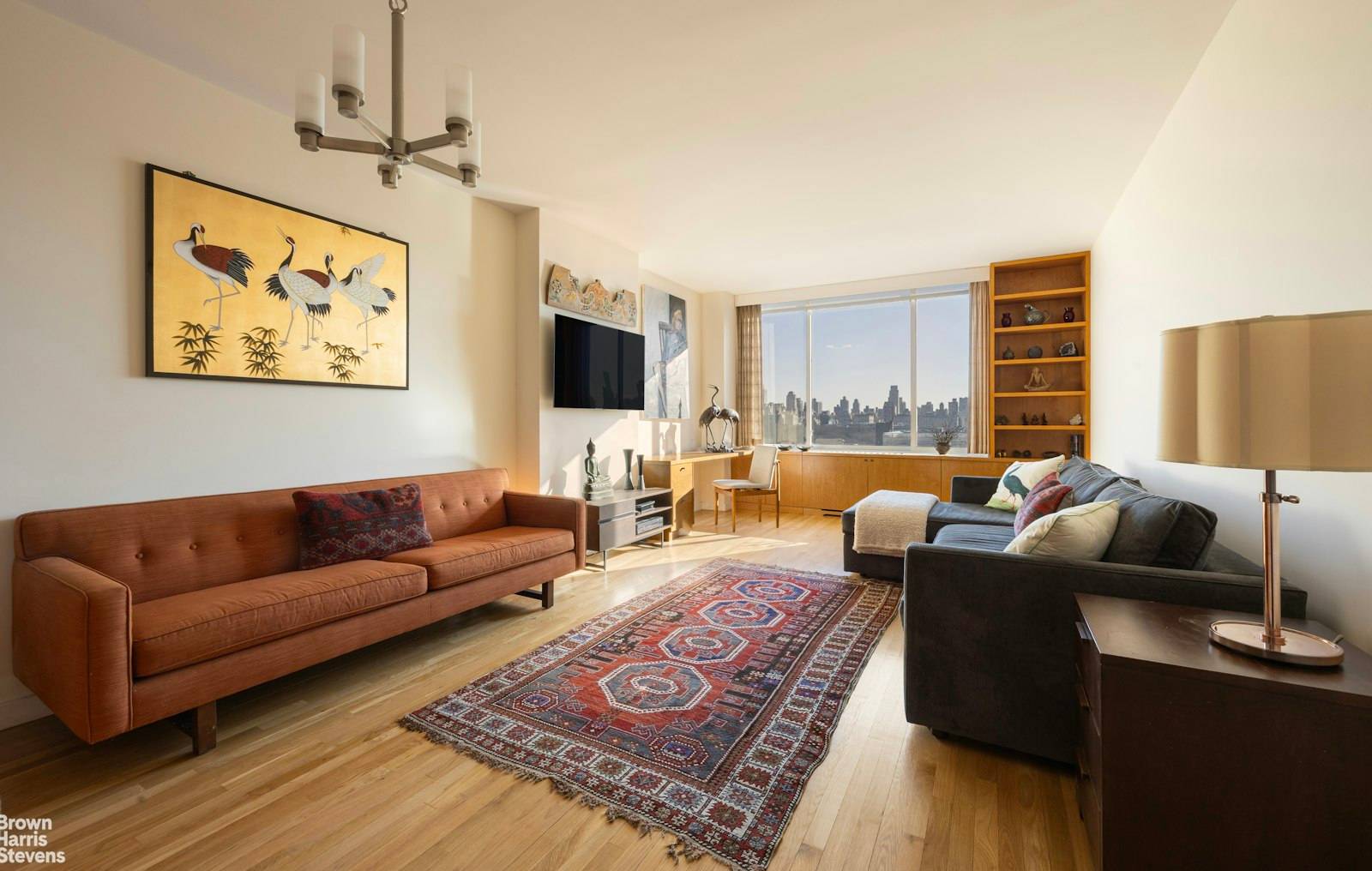 Spectacular, expansive NYC views from every room in this apartment on the iconic Upper West Side !
