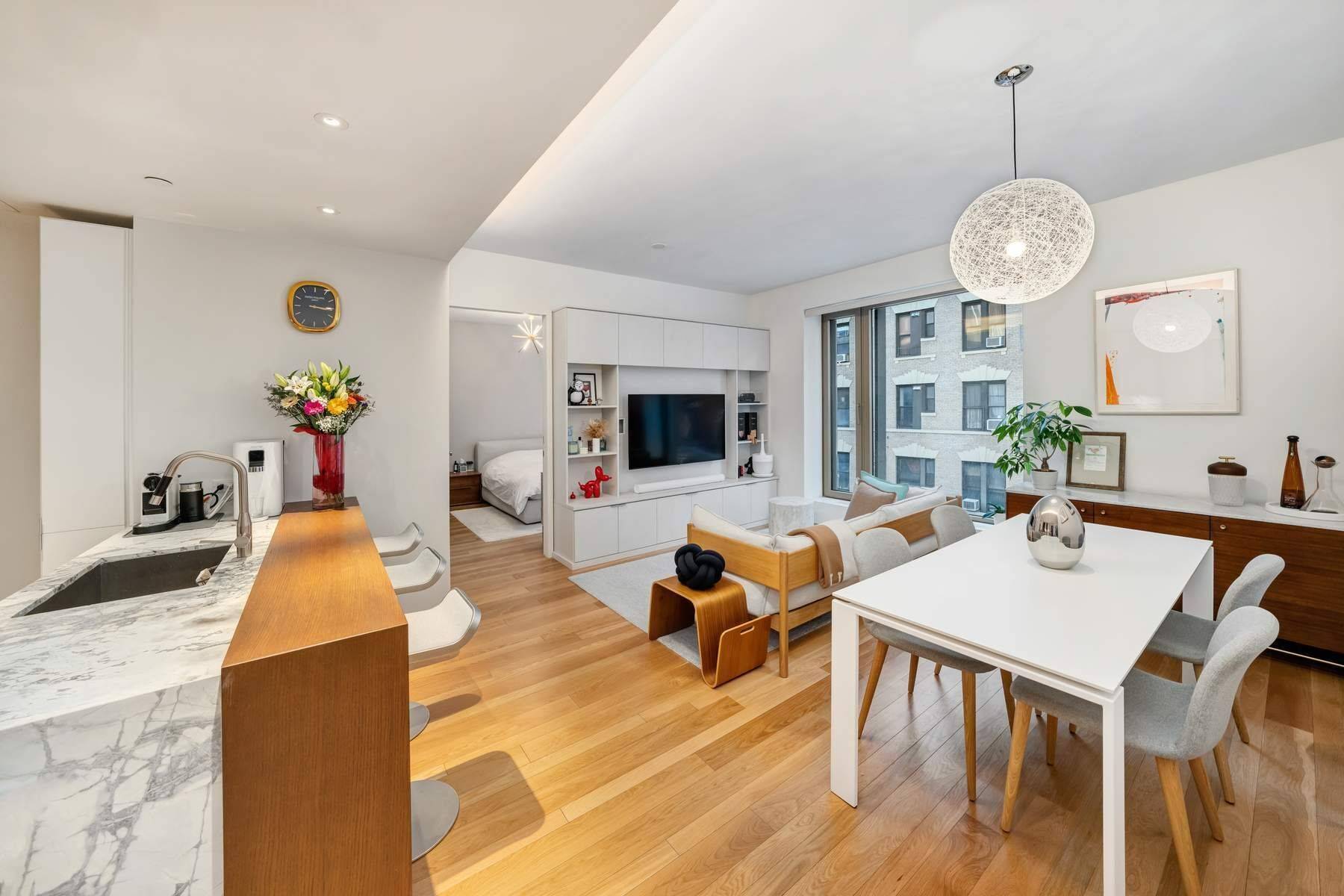 Nestled in the vibrant and trendsetting neighborhood of Nolita, this 2 Bedroom, 2 Bathroom home is a rare opportunity within the boutique 75 Kenmare condominium.