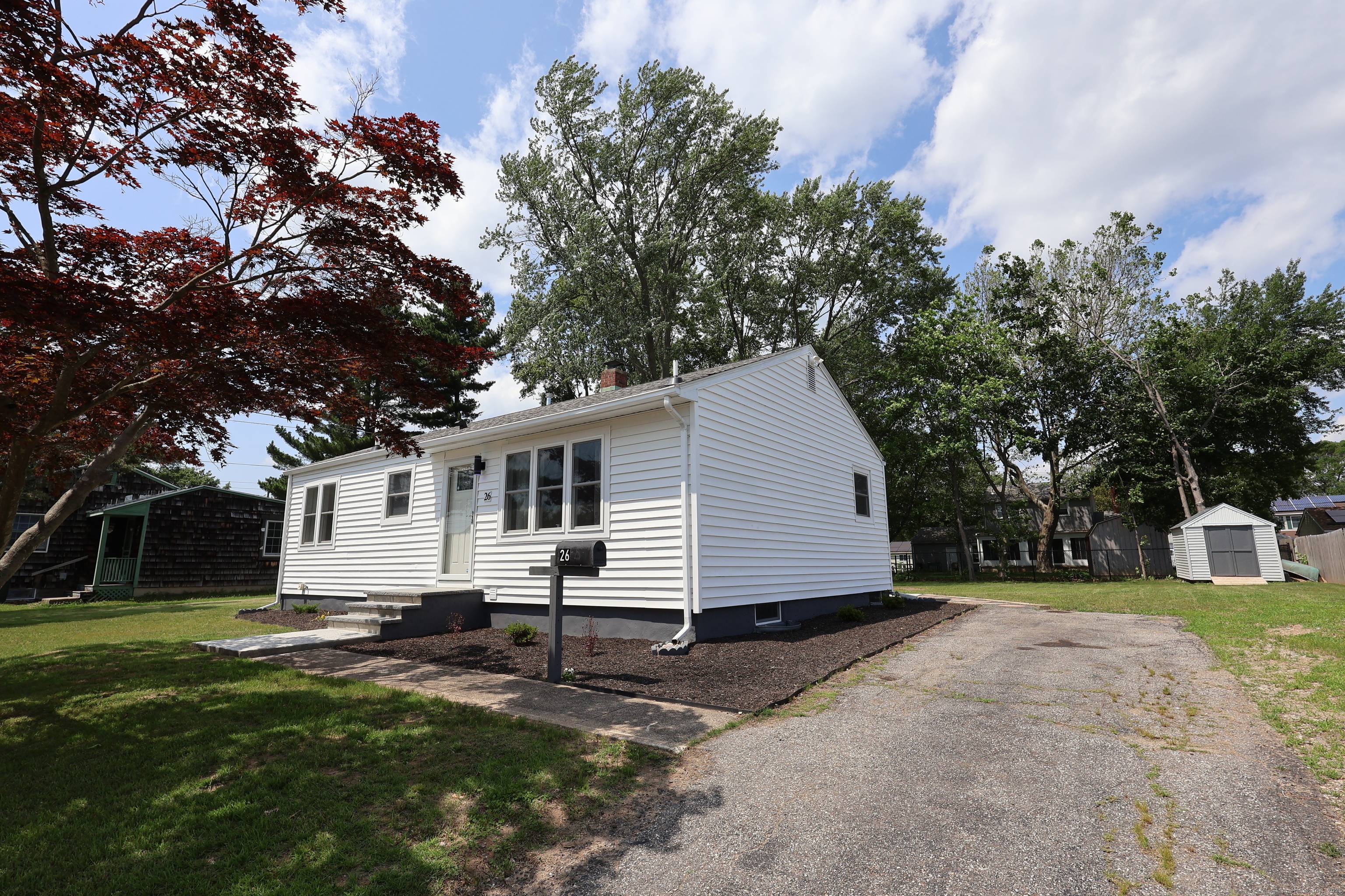 Welcome to this beautifully renovated 2 bedroom, 1 bath ranch style home located in one of Milford's most desirable neighborhoods.
