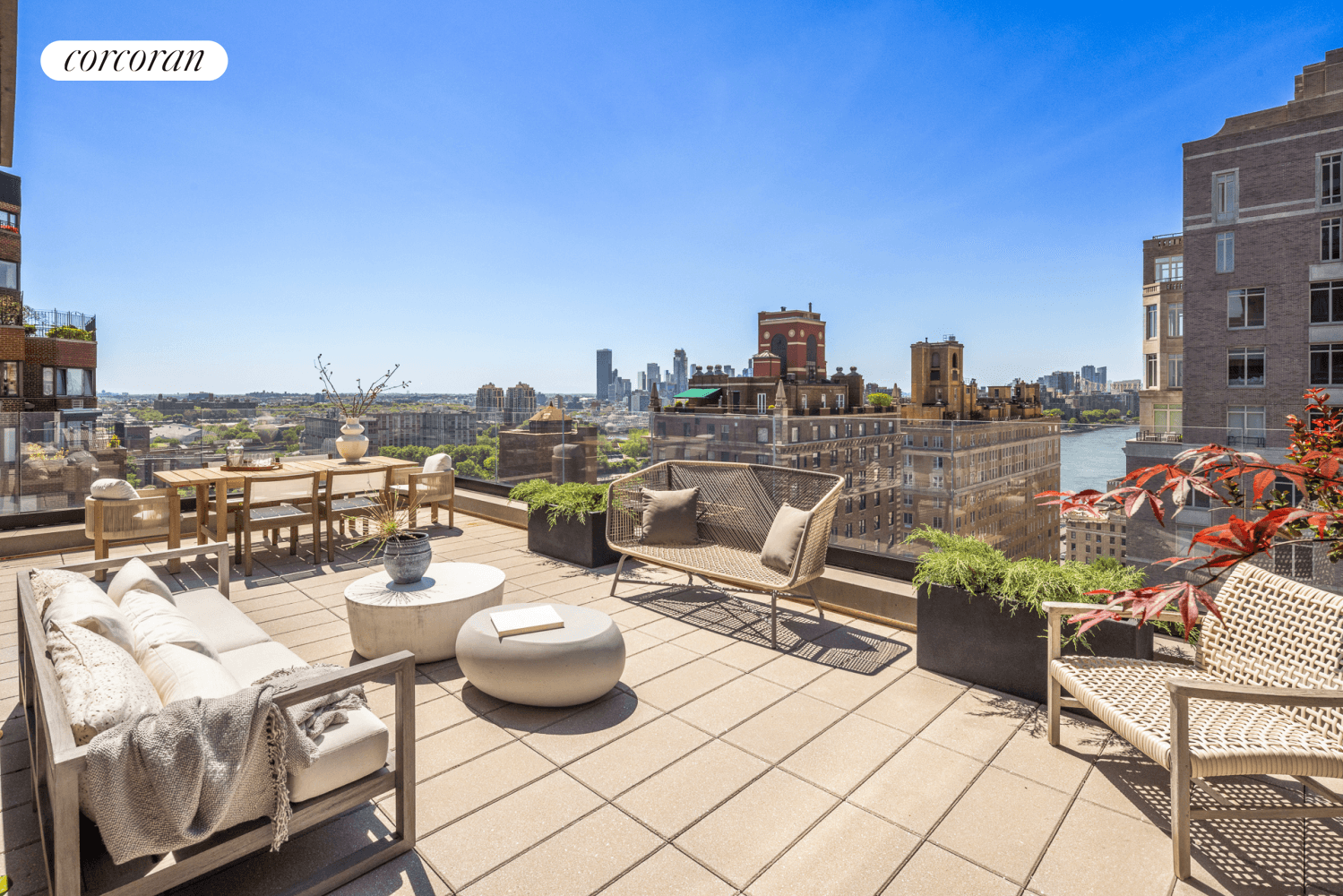 Penthouse 15 is an exquisite full floor, four bedroom, 4.