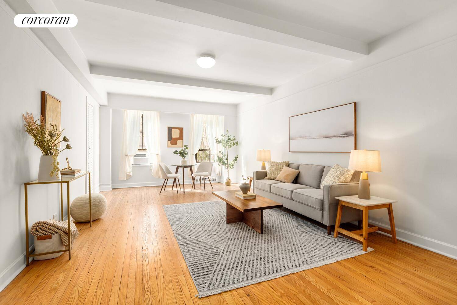 This inviting, spacious, south facing studio features high beamed ceilings, hardwood floors, an updated windowed kitchen and bath, and a spacious walk in closet with built ins, Apartment 3G at ...