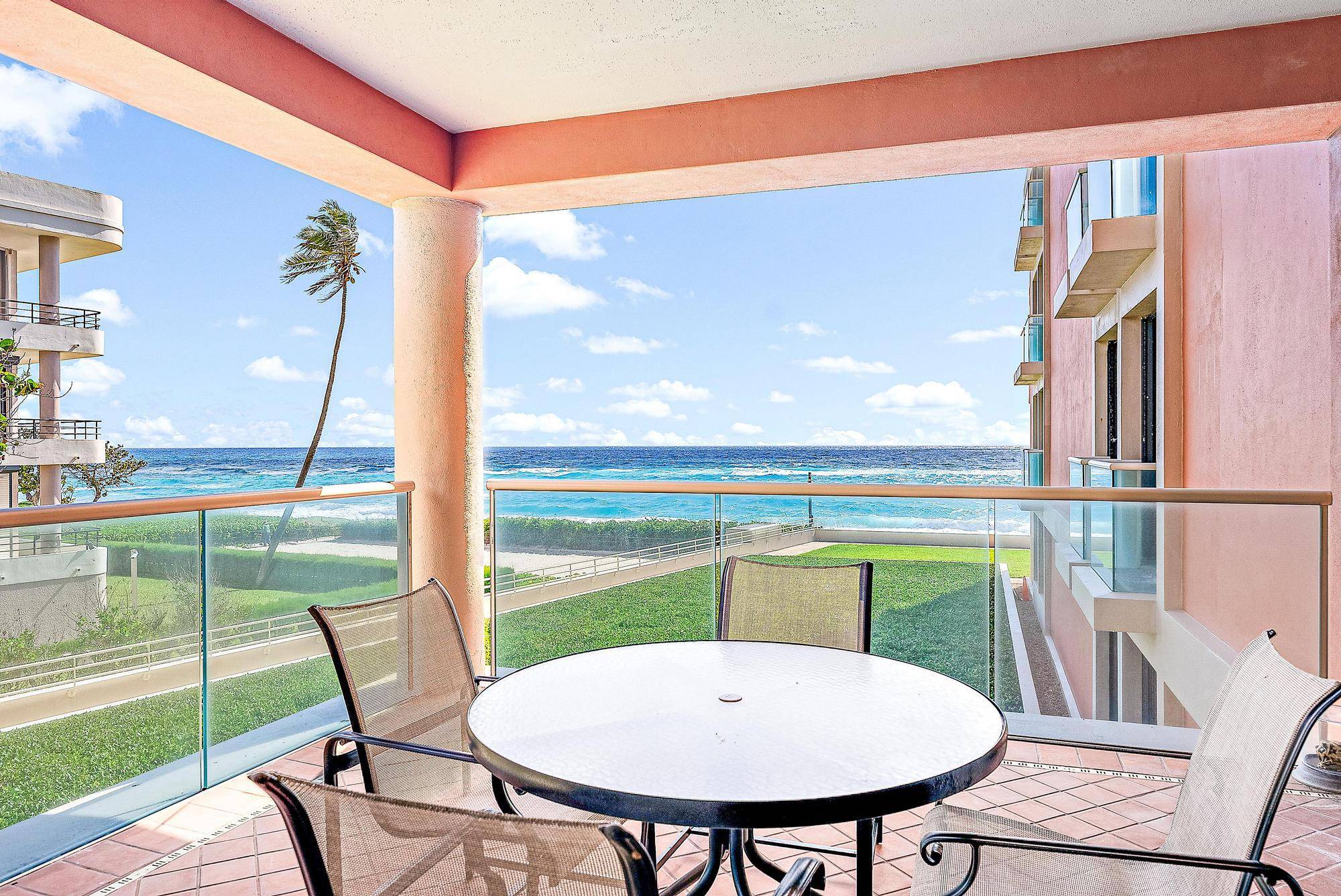 Completely furnished apartment with awesome seaside and golf course views is ready for your immediate enjoyment.