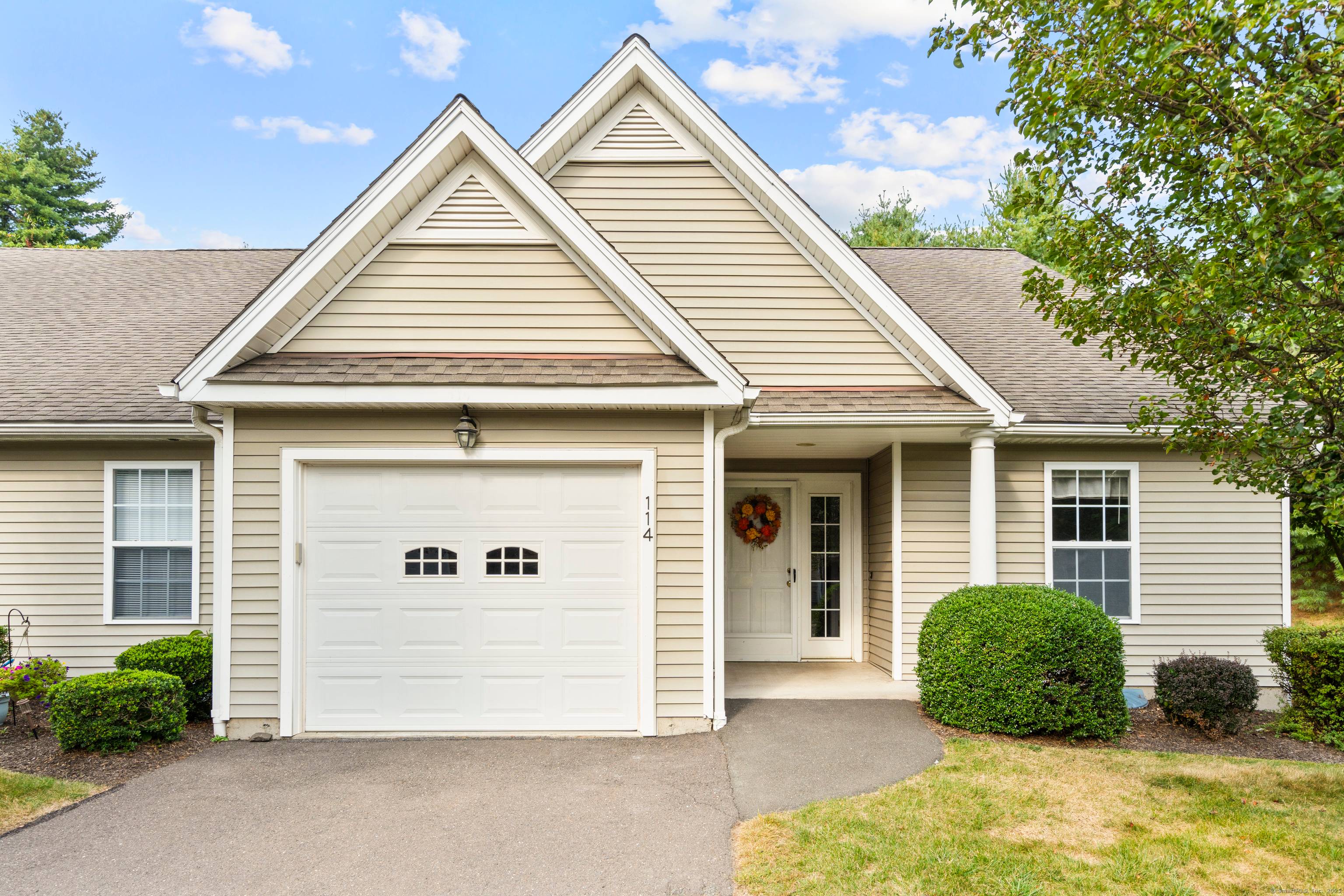 Don't miss this rare opportunity to own one of the most spacious end unit homes in Newtown's desirable 55 community, Walnut Tree Village II !