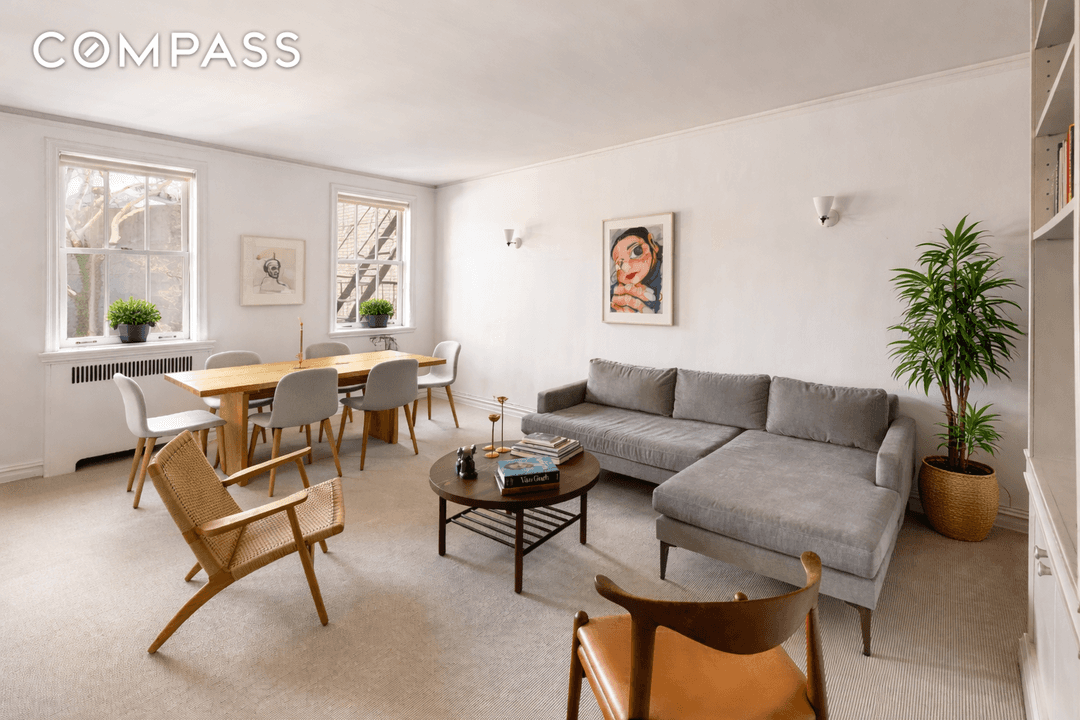 Experience quintessential West Village living at the coveted intersection of Grove and Hudson Streets a bright, beautifully renovated home in a boutique 1938 Art Deco cooperative.