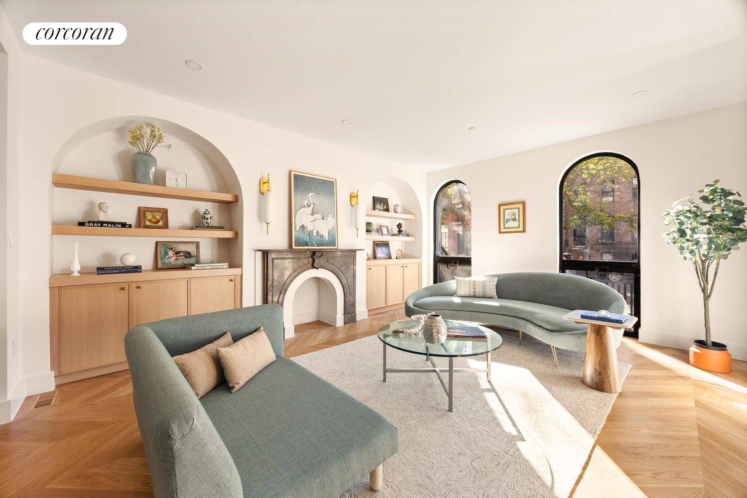 Nestled on a quiet, tree lined block where Clinton Hill meets Bed Stuy, 47 Madison St.