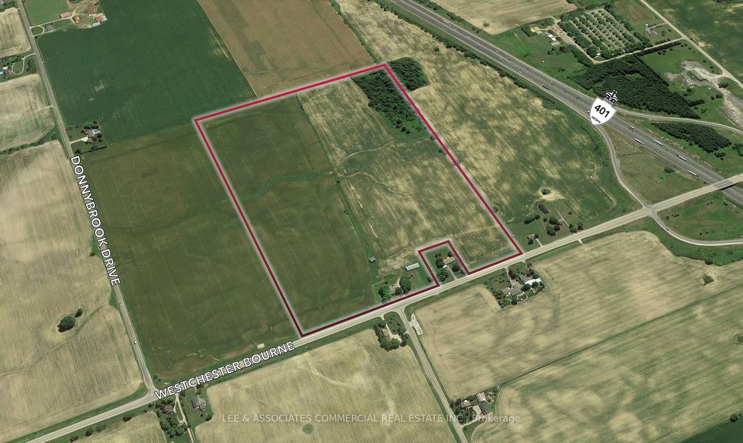 An exceptional opportunity to acquire 62 acres of industrial land with approximately 1, 400 feet of frontage along Westchester Bourne.