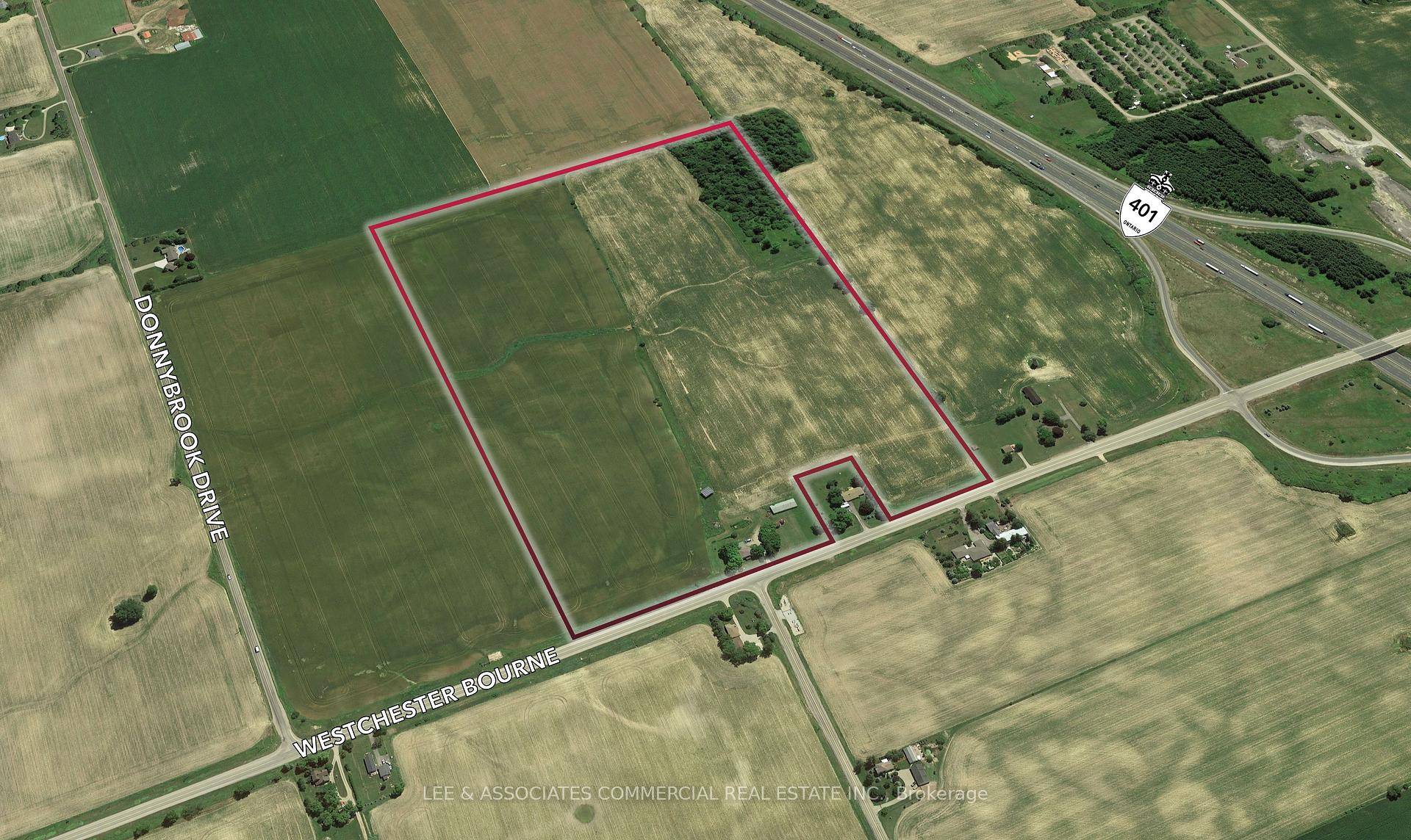 An exceptional opportunity to acquire 62 acres of industrial land with approximately 1, 400 feet of frontage along Westchester Bourne.