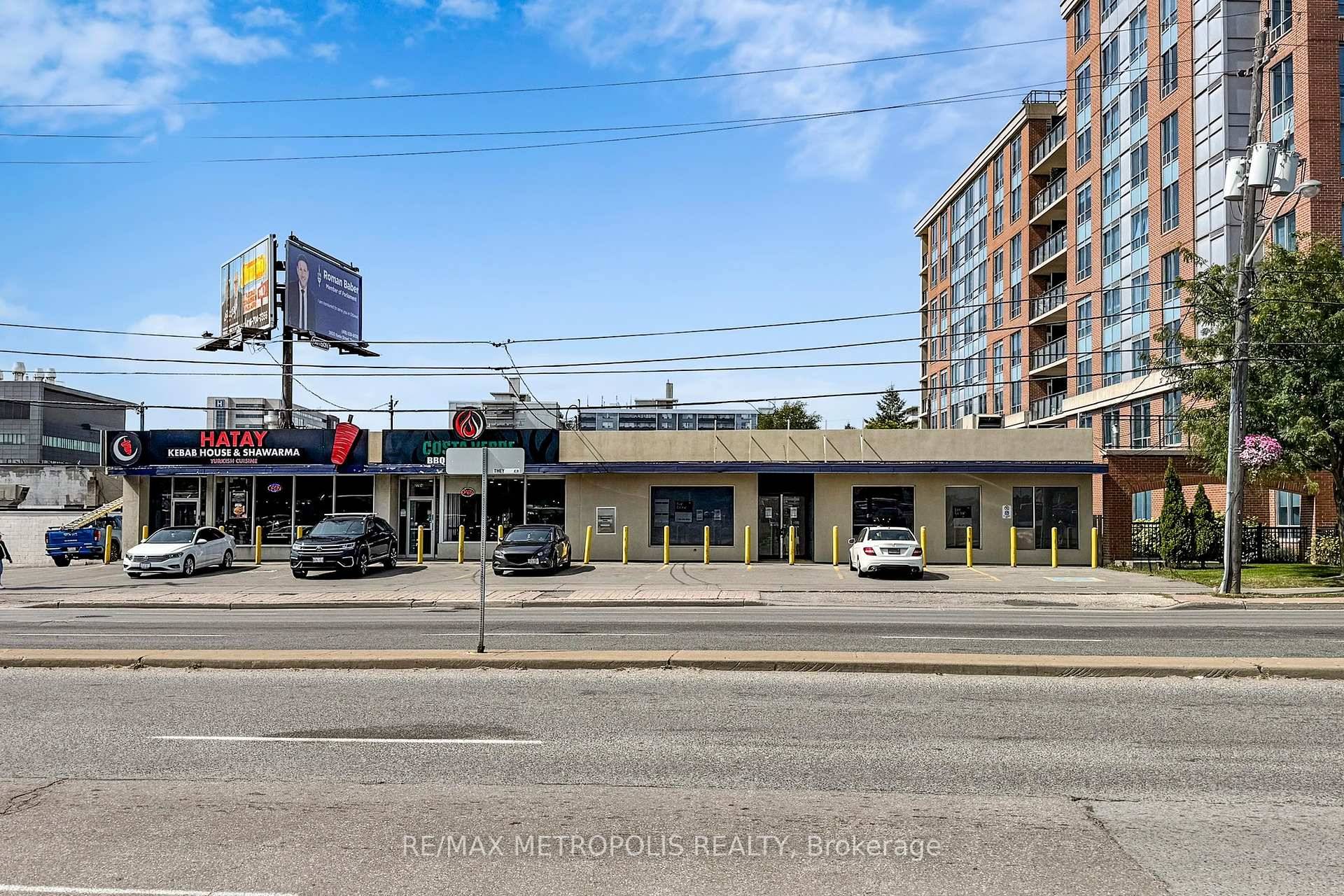 Prime commercial retail or office space available for lease at the highly visible intersection of Keele St amp ; Wilson Ave !