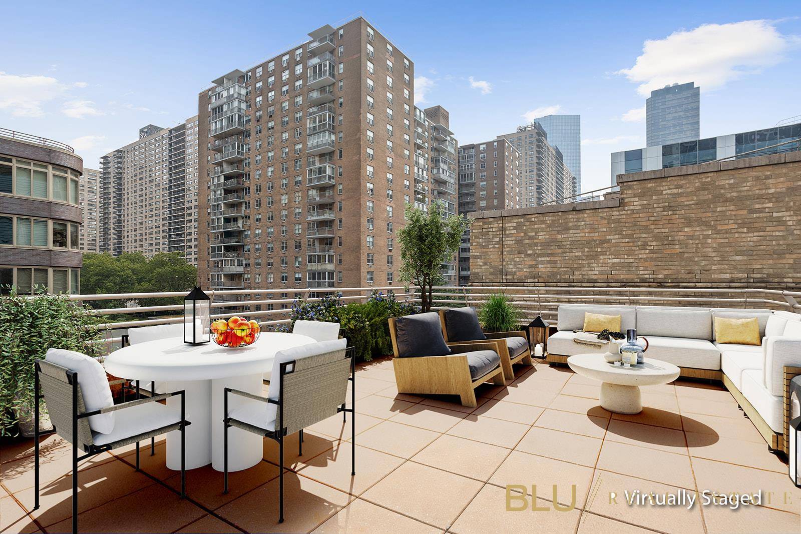 Come home to this north facing 748SF 1 Bedroom, 1 Bathroom residence with a massive 600 SF Terrace.