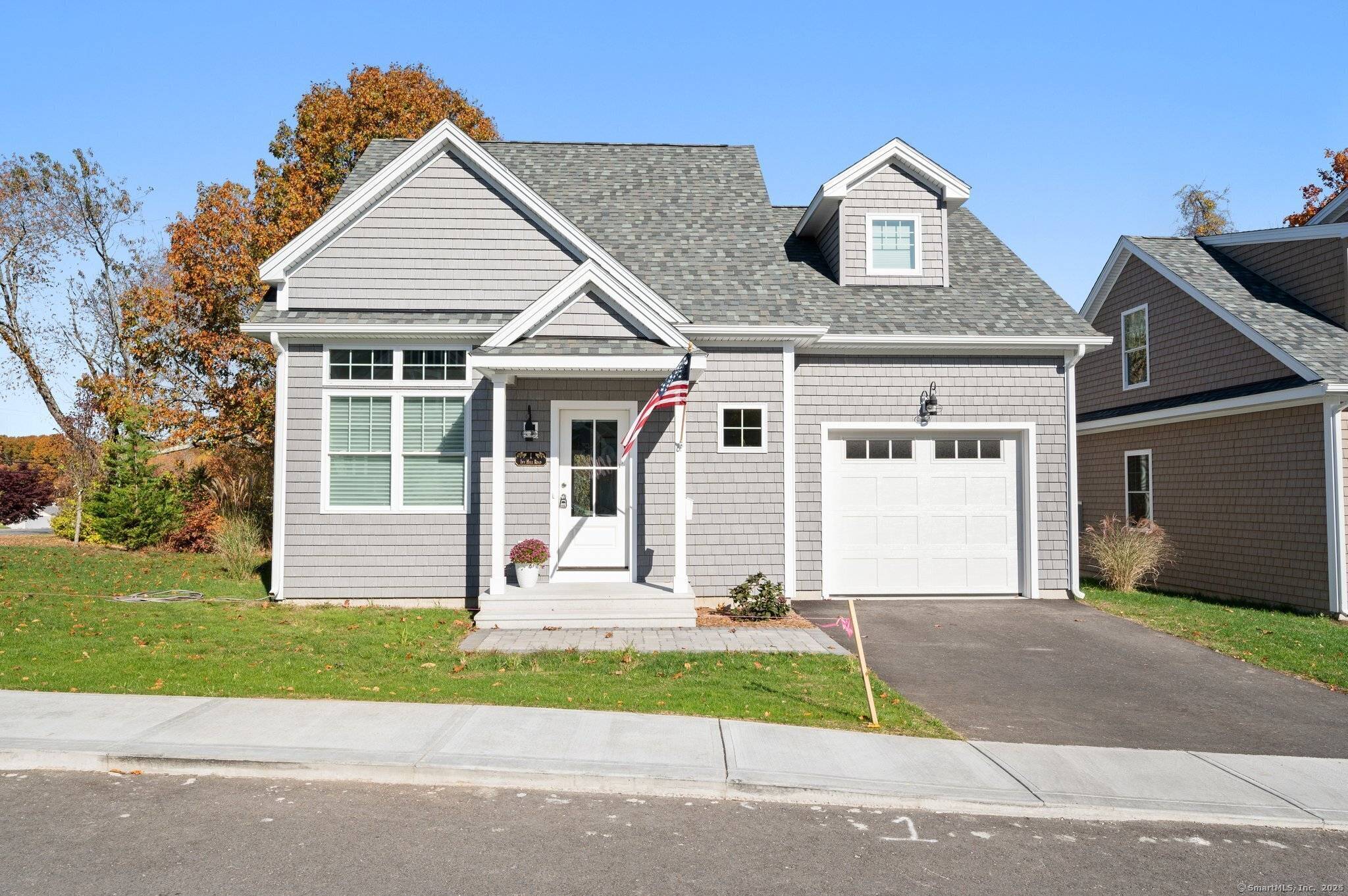 Under construction in Ivy Hill Village, a new subdivision in the Great Neck section of Waterford, consisting of 40 quaint Nantucket style homes built by Adams Builders LLC with an ...