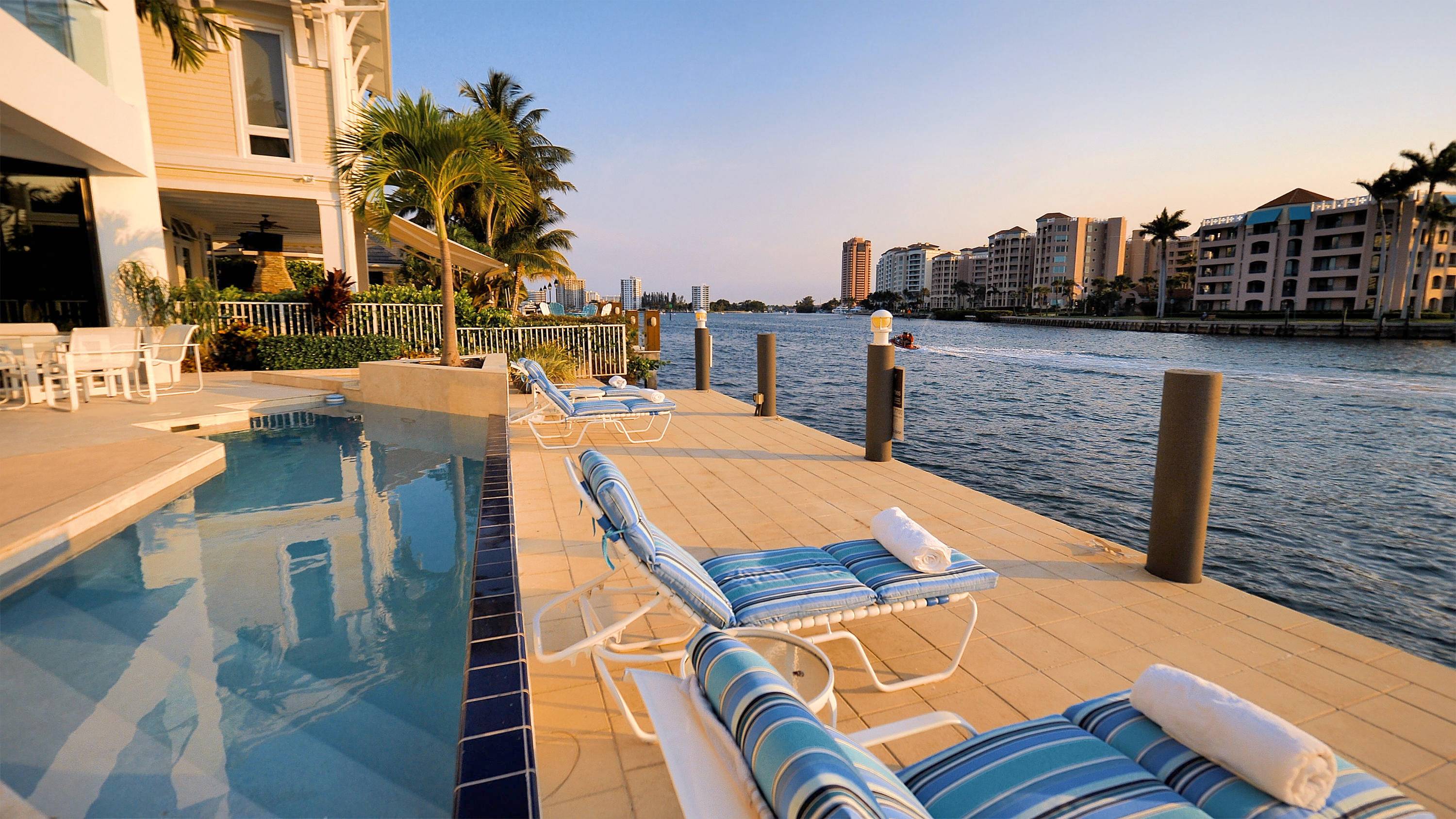 Mid Century Modern Intracoastal Off Season Rental available.
