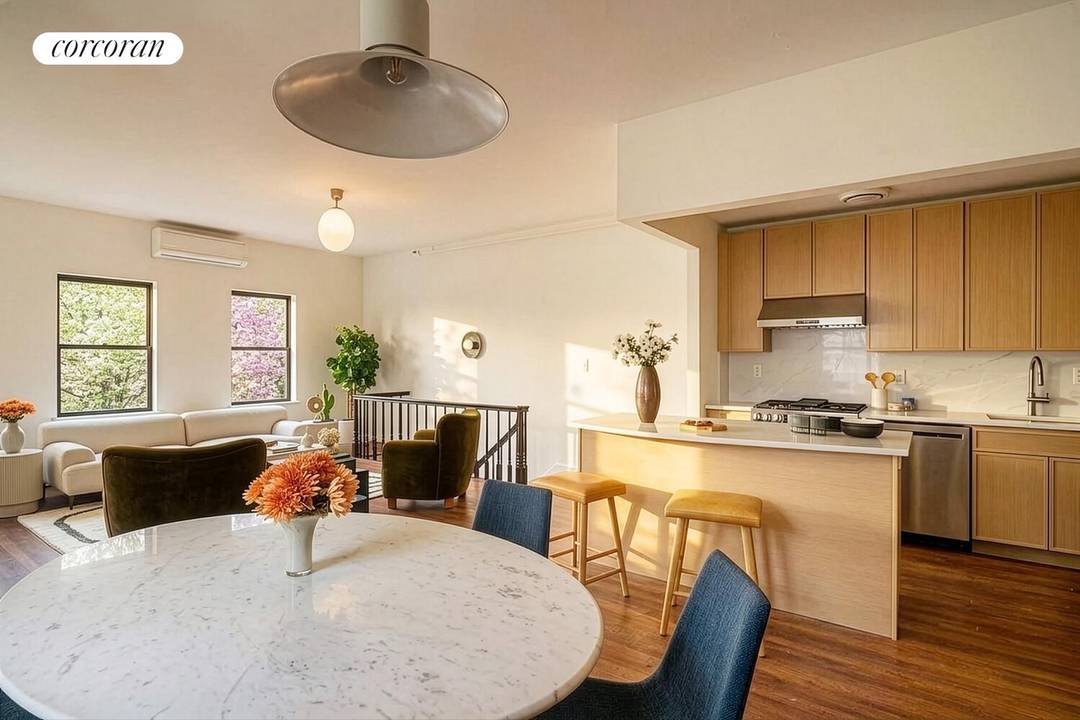 In the heart of Williamsburg, on a classic tree lined block, Residence 2 at 128 South 1st Street represents a rare offering in Williamsburg a three bedroom duplex with expansive ...