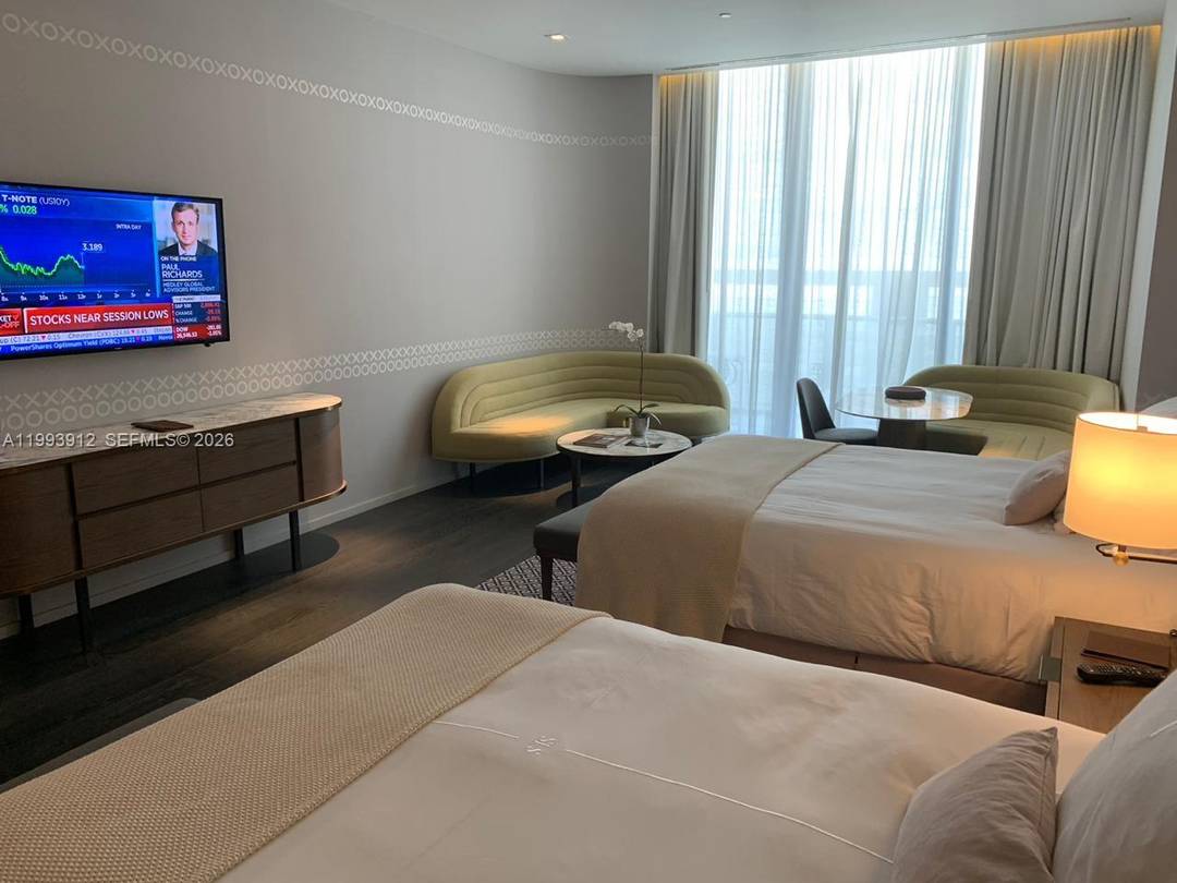 Experience the best of Brickell in a fully furnished condo hotel suite at SLS LUX Brickell.