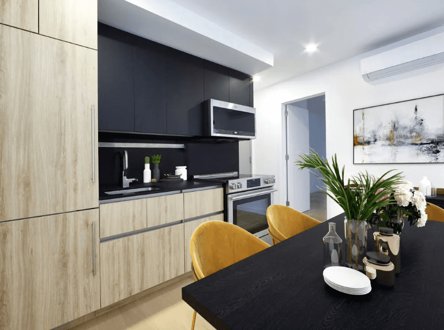 Renovated beautiful 3 bedroom 1 bath apartment with wide plank oak wood flooring, stainless steel appliances, Caesarstone countertops, IN UNIT washer dryer, renovated bathroom with radiant heated floors and brass ...