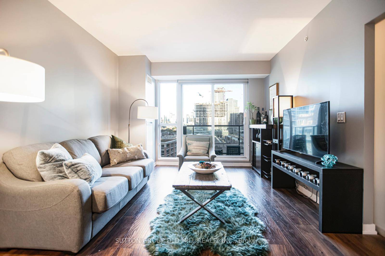 Located In The Heart Of Liberty Village With Floor To Ceiling Windows, Open Balcony With City Views And Bright Sunrises.