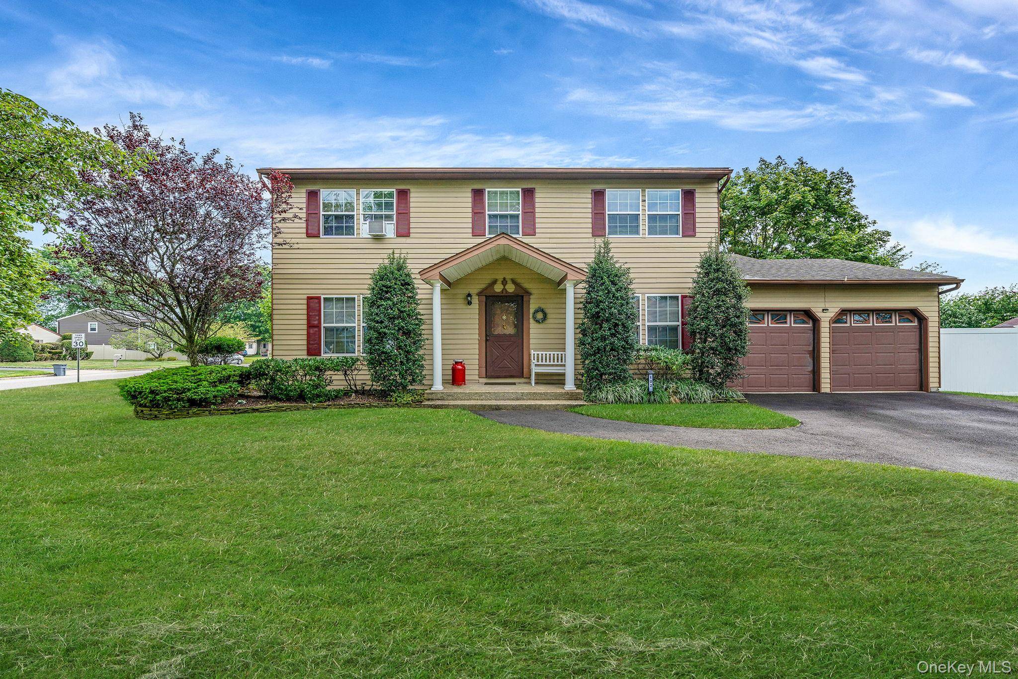 Masterfully Maintained Colonial In The Heart Of East Patchogue !