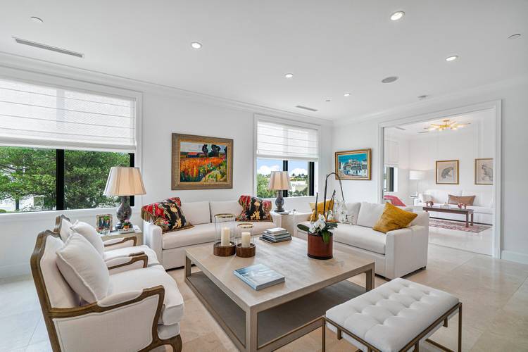 Step into this beautifully updated, move in ready two bedroom, two bath residence offering tranquil water views and the full suite of amenities at the iconic Palm Beach Biltmore.
