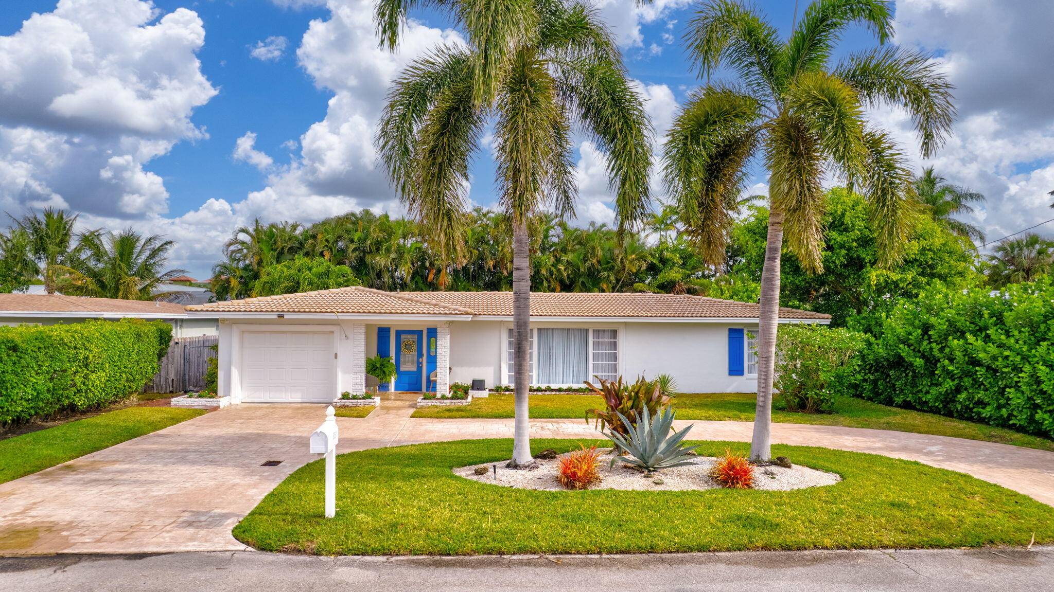 This charming home combines modern updates with retro flair, offering a unique and inviting atmosphere.