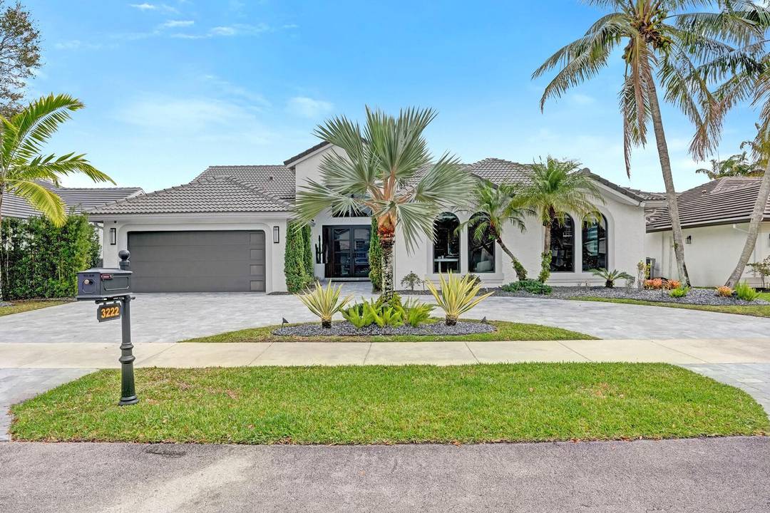 Highly desirable waterfront home in a prime Davie neighborhood, beautifully renovated to offer modern elegance and exceptional comfort.