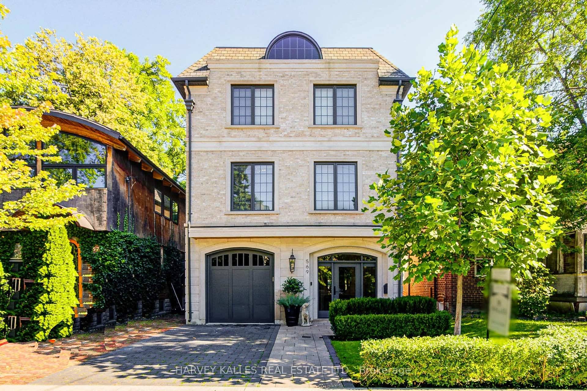 This exceptional custom home, built by the renowned Park Avenue Fine Homes, combines timeless elegance with modern sophistication on a rare lot backing directly onto Cedarvale Park.
