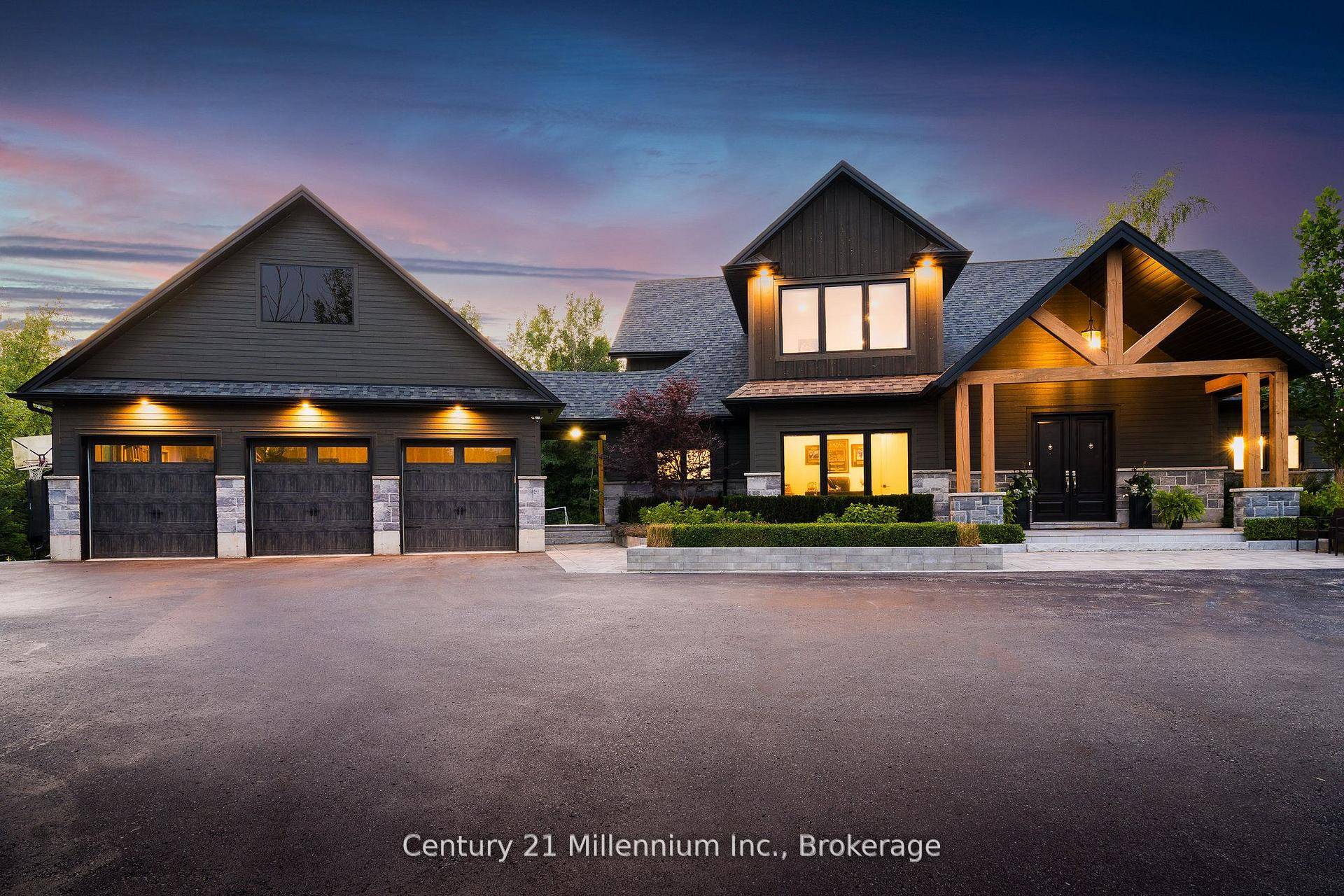 Welcome to 6920 Poplar Side Road, a stunning custom built estate on nearly 1.