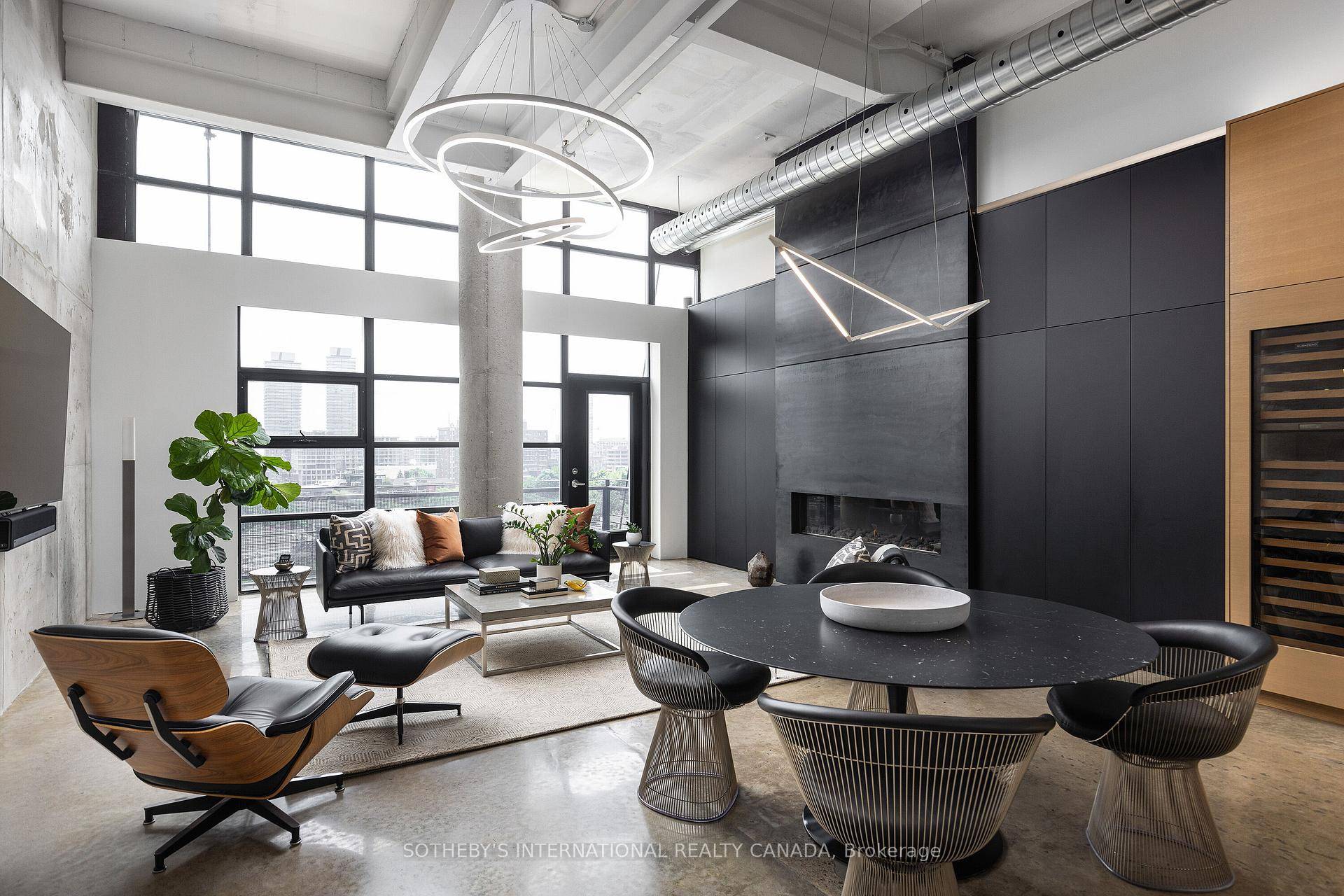 Experience the pinnacle of urban living in this architecturally significant hard loft penthouse in Toronto's iconic Brewery Lofts.