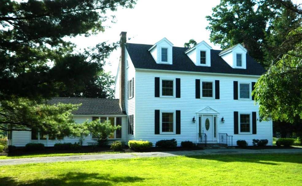 A stunning 10 acre property featuring an elegant home in the Town of Montgomery.