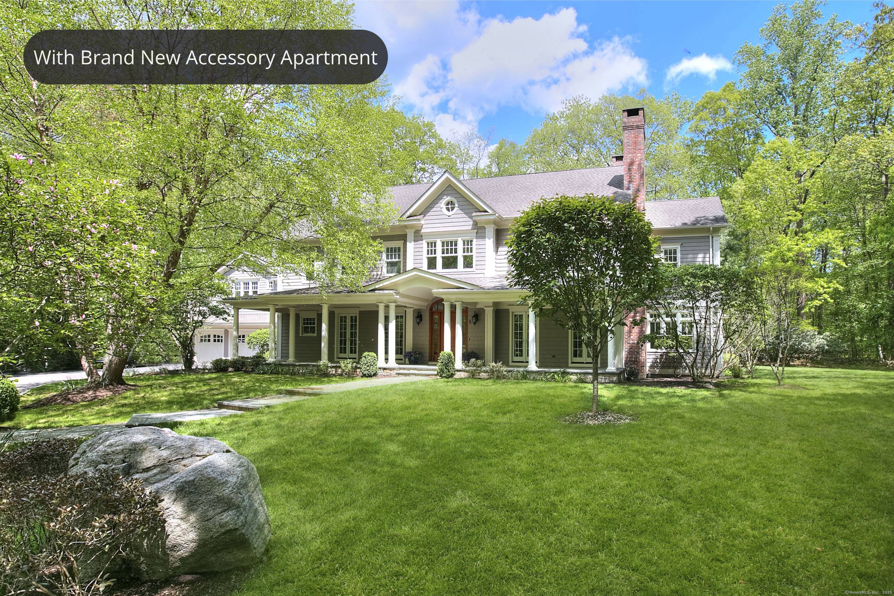 Stunning, Custom Colonial on premier Westport cul de sac.