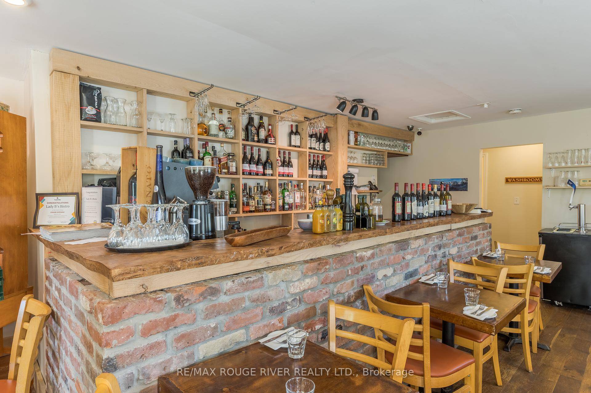 Situated in the heart of Hastings, this commercial property, currently Lady B Bistro, offers a prime opportunity for a restaurant or other business ventures.