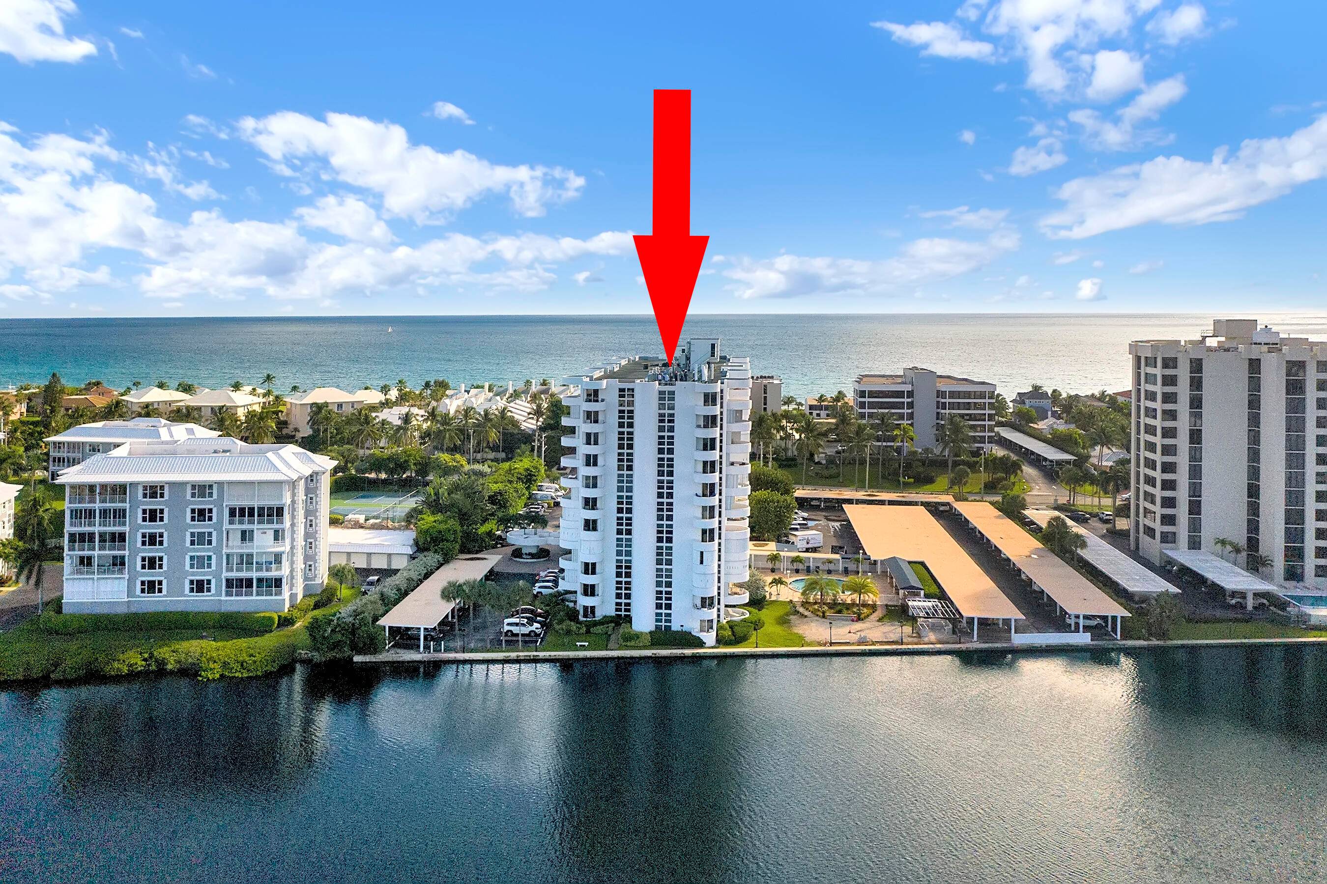 Sold Fully Furnished. Welcome to your penthouse with breathtaking views of the ocean and intracoastal in prestigious Delray Beach, Florida.