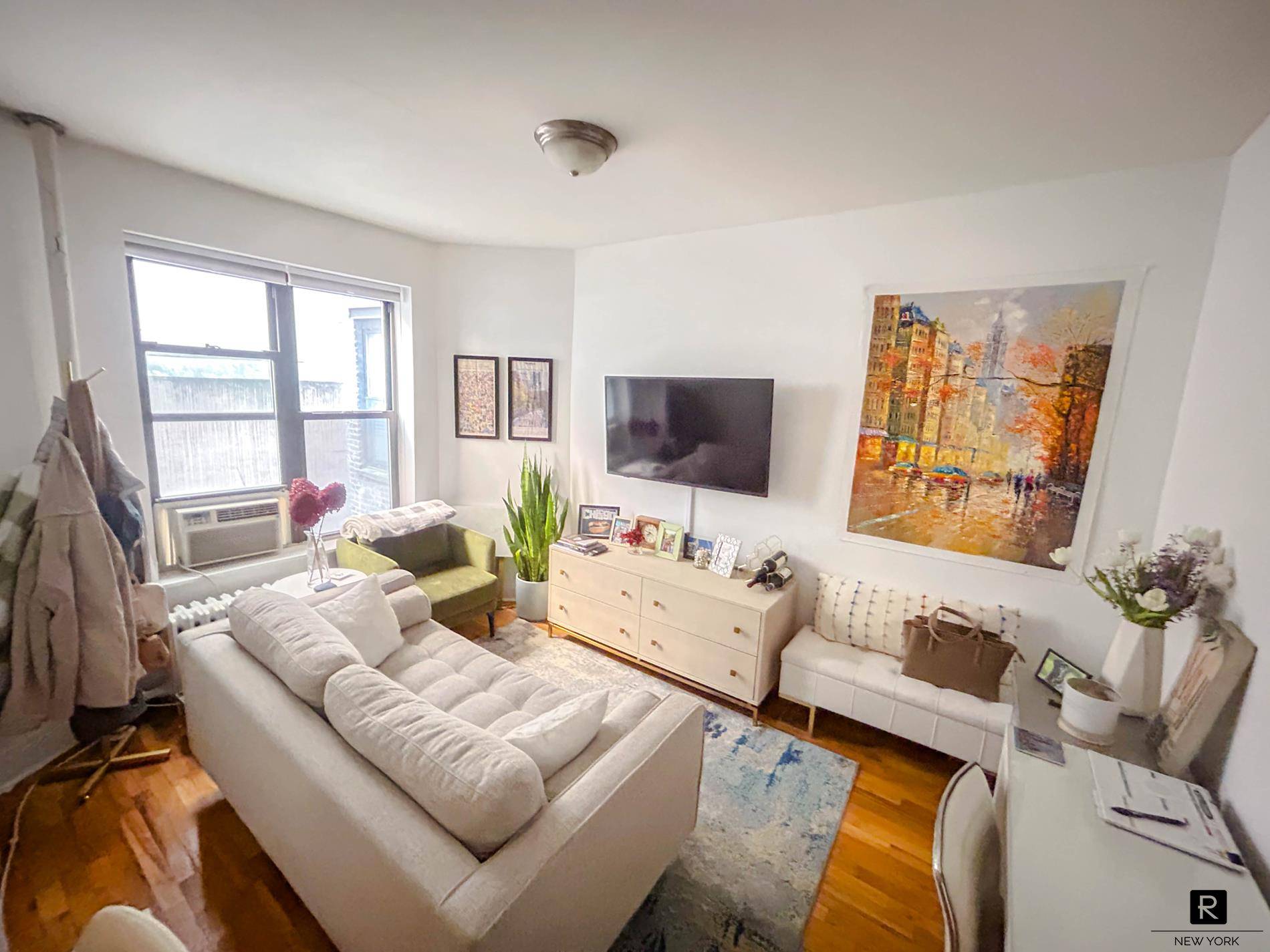 This apartment is set inside a beautifully maintained co op nestled in the heart of the East Village.