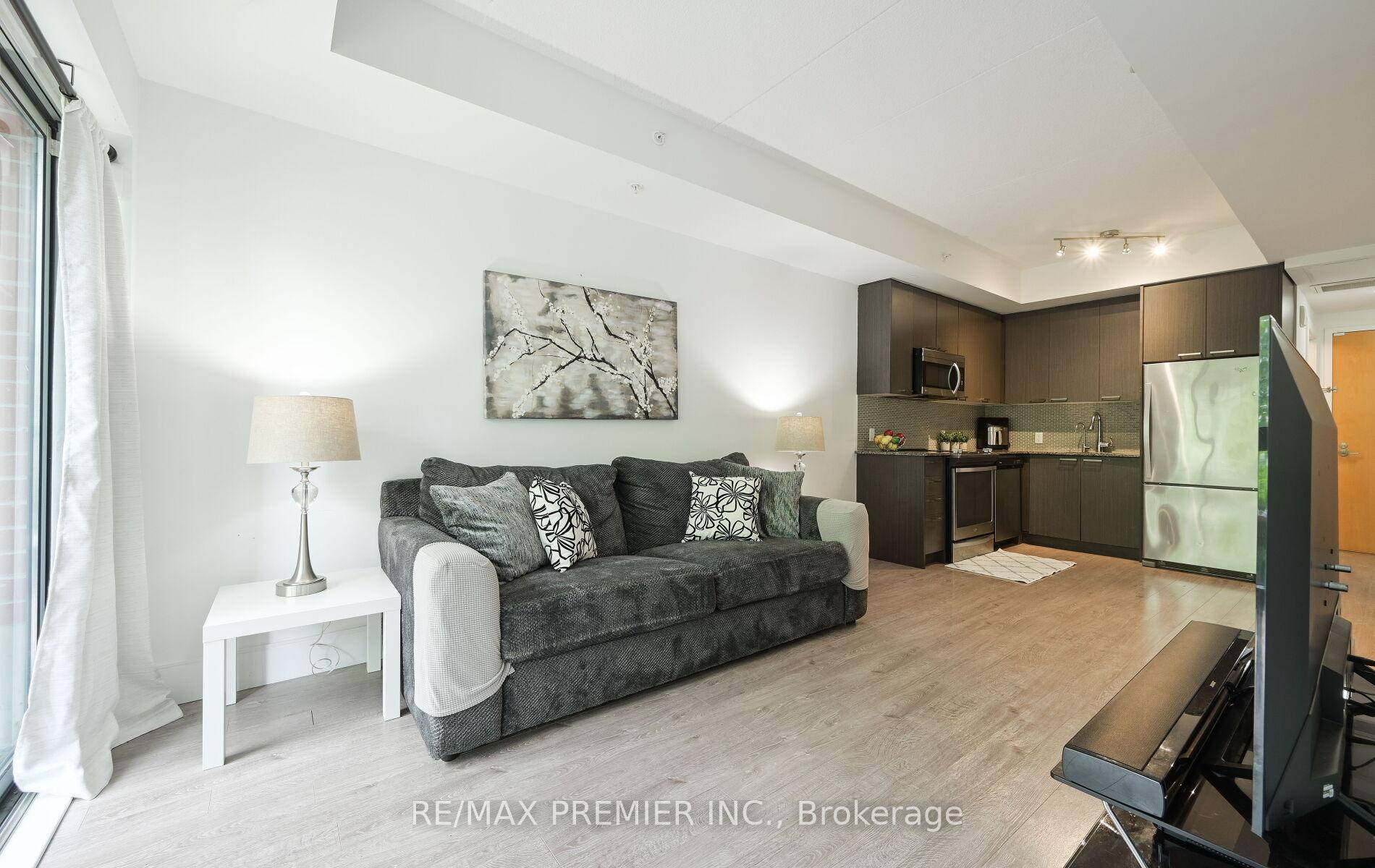 Step Into This Bright, Open Concept 1 Bedroom Plus A Spacious Den Condo 155 St Leger St, In Kitchener's Victoria Commons, Den Can Also Be Used As An Additional Bedroom ...