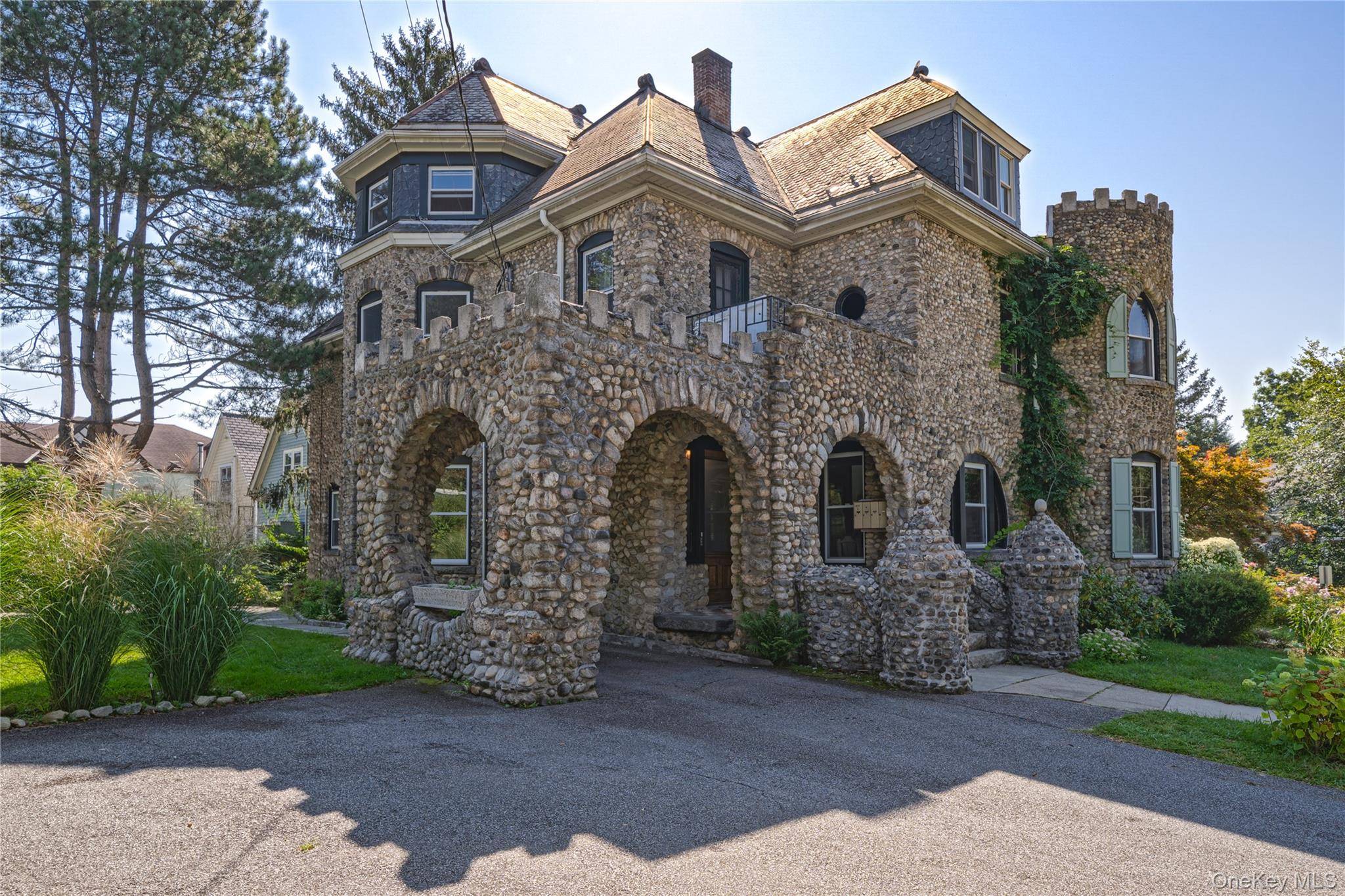 Grand living in the heart of the village of Katonah.