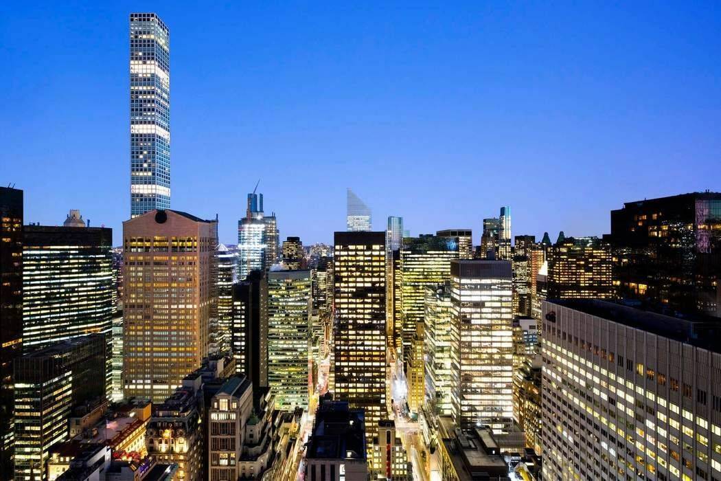 Penthouse B C at the Museum Tower is a spectacular 9, 200 square foot light flooded aerie atop the prestigious white glove condominium.