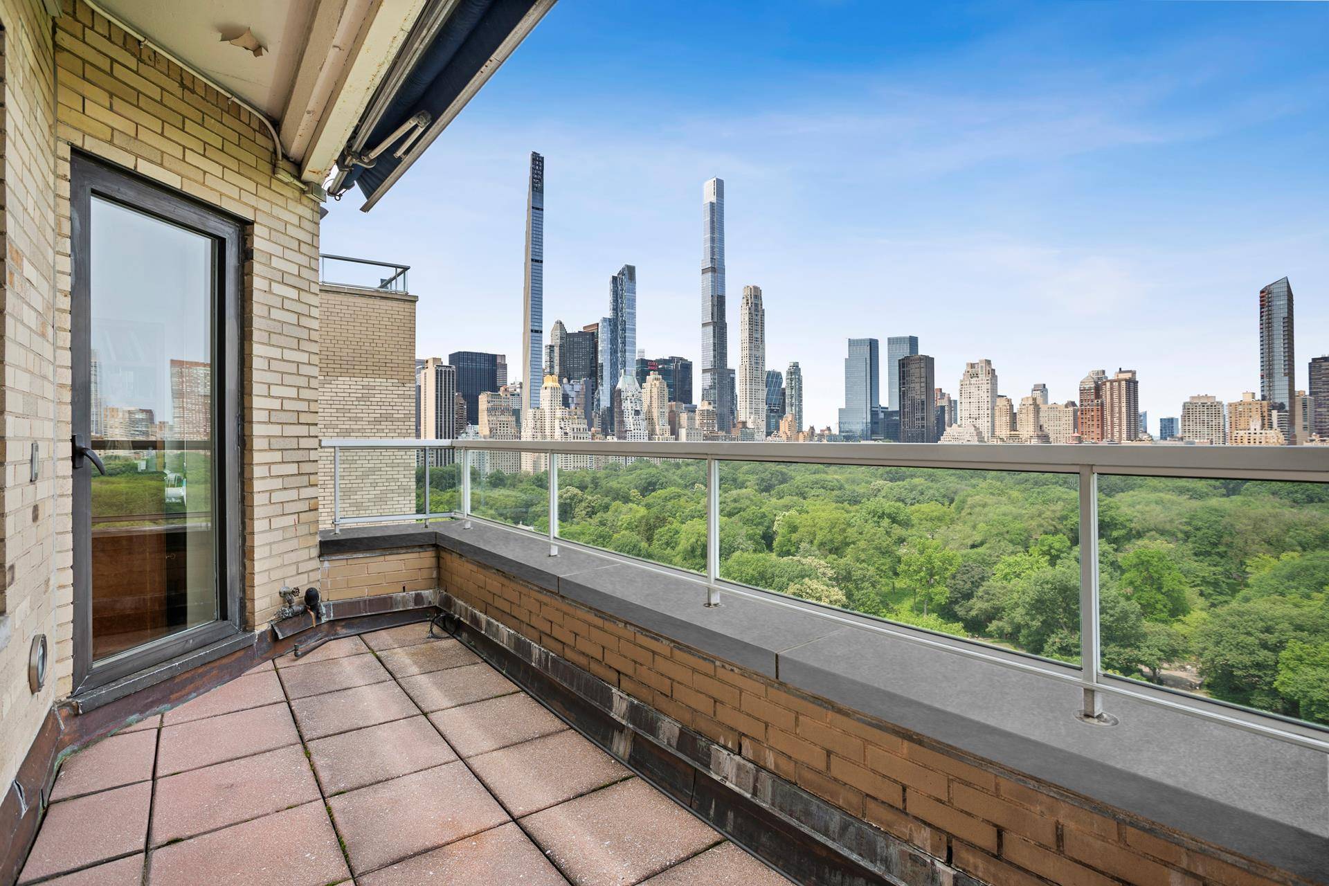 Perched atop the 20th and 21st floors of a premier Fifth Avenue cooperative, this grand, sun flooded 11 room duplex penthouse offers panoramic Central Park views, refined interiors, high ceilings, ...