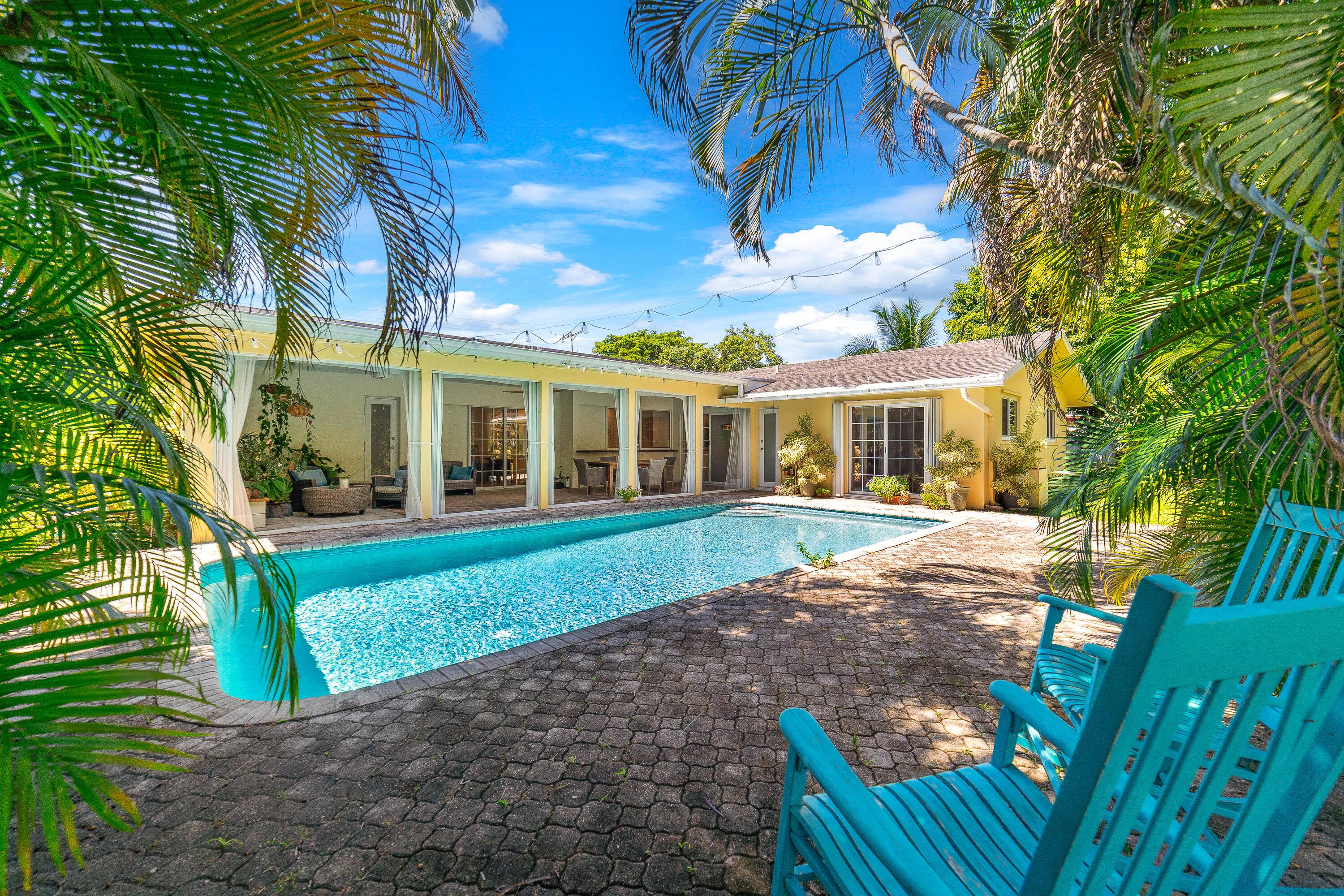 Welcome to this 4 bedroom, 2 bath pool home in Royal Palm Estates, offering 2, 118 sq.
