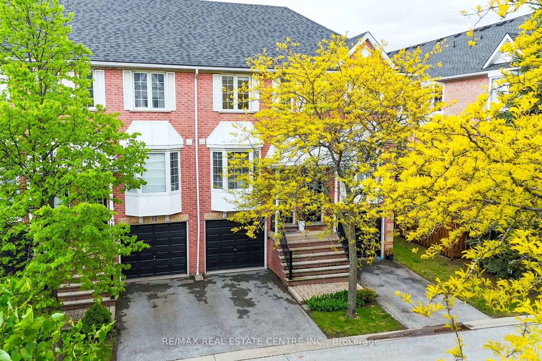 Welcome to this beautifully maintained townhome, nicely tucked away at the back of the complex, and backing onto a treed parkette in the sought after Tucks Forest community of Burlington.