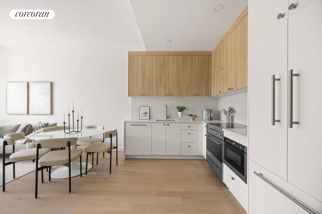 Welcome to Residence 4R at 48 Stanhope Street a sun filled 961 square foot, 2 bedroom, 2 bath duplex with soaring ceilings and private outdoor space in the heart of ...