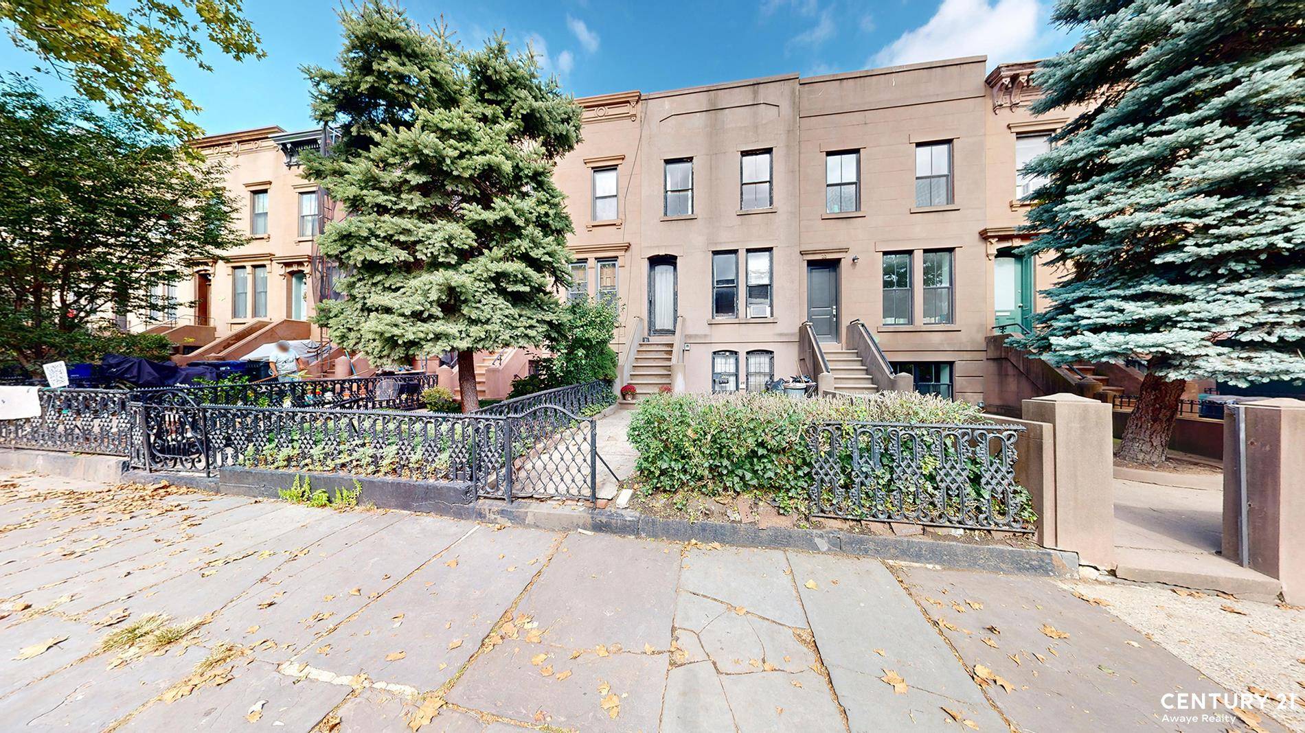 Located on a picturesque, tree lined block, this charming legal 2 family brownstone, currently being used as a one family home, offers incredible potential for homeowners and investors alike.