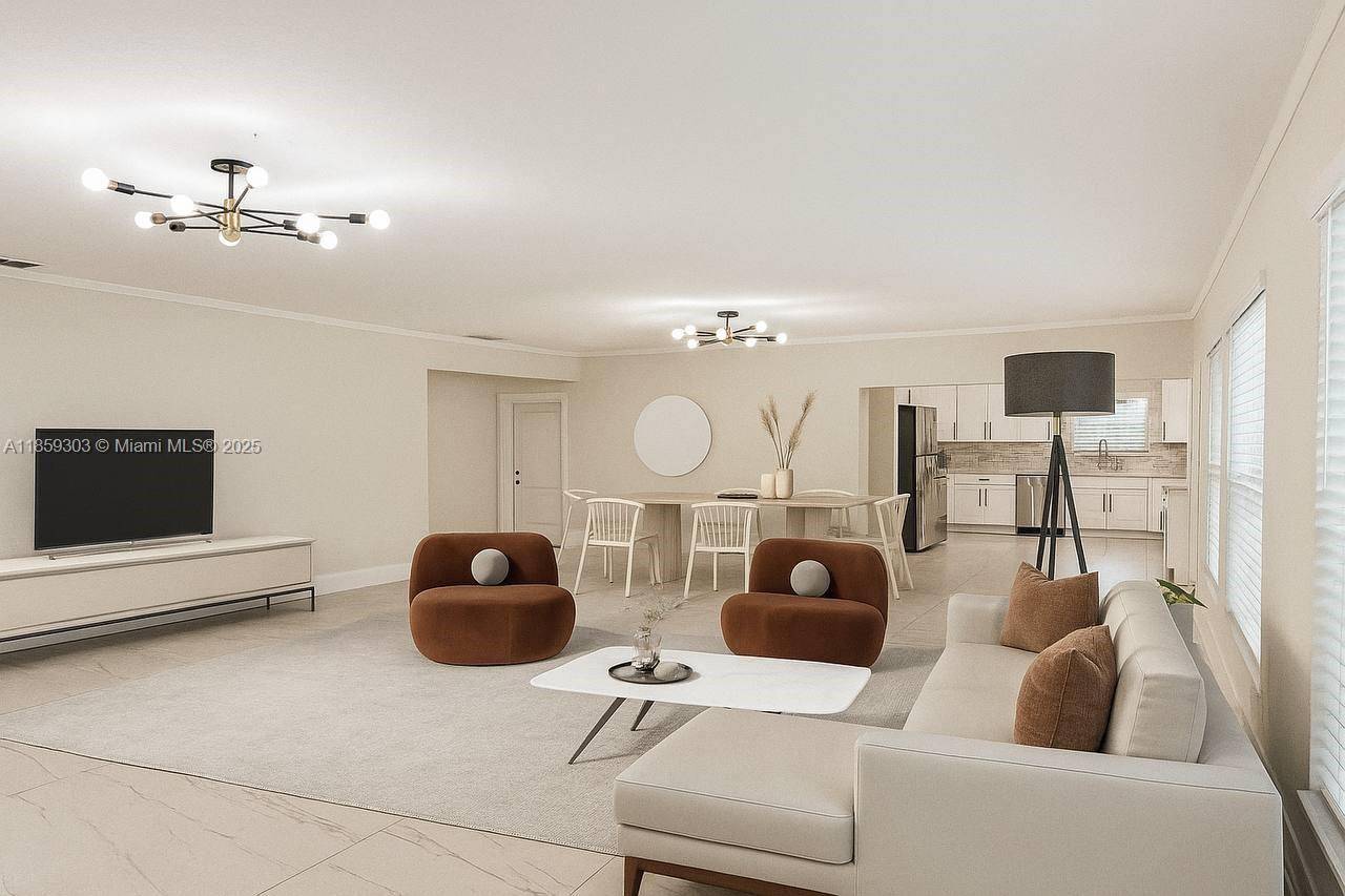 Stunning fully remodeled 3 bedroom 3 bathroom single story home in prime Fort Lauderdale, featuring two spacious master suites ideal for multi generational living or generating rental income.