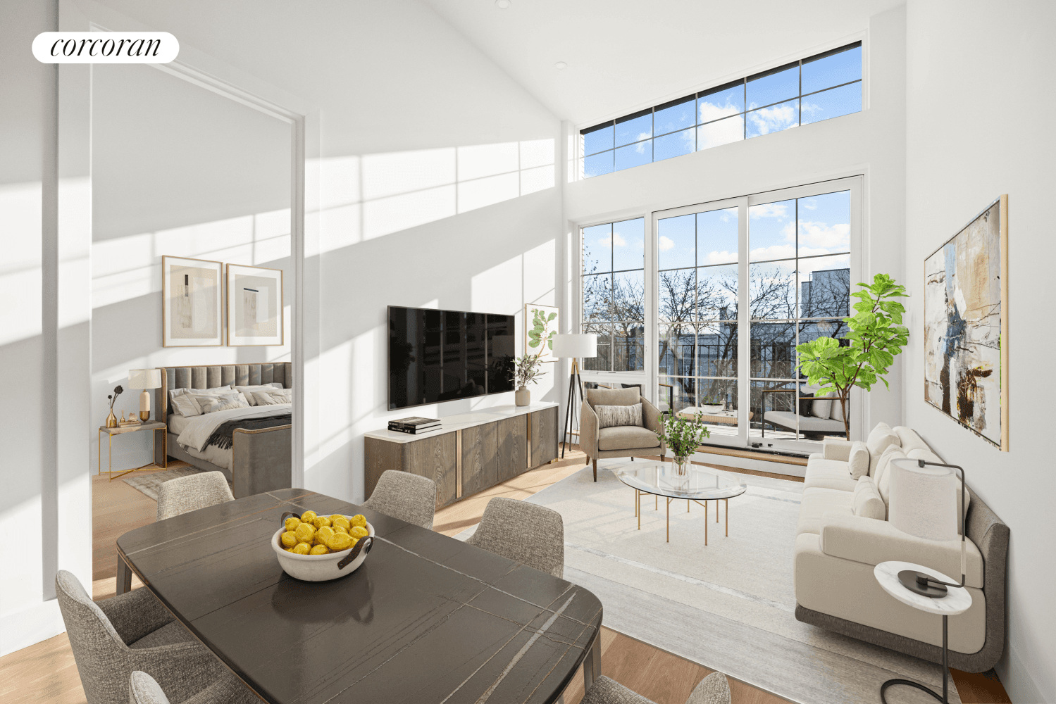 In unit 4A at 1019 Hancock Street, you can experience the height of modern living in this spectacular winged two bedroom, two bathroom home with 813 square feet of living ...